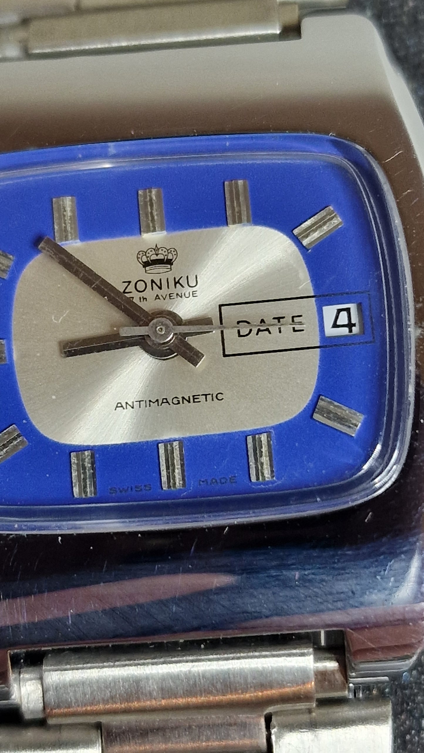 π°οΈ Unworn Vintage Watch "ZONIKU" β Swiss Made, Hand-Wound, 1960s or Older, Old Stock