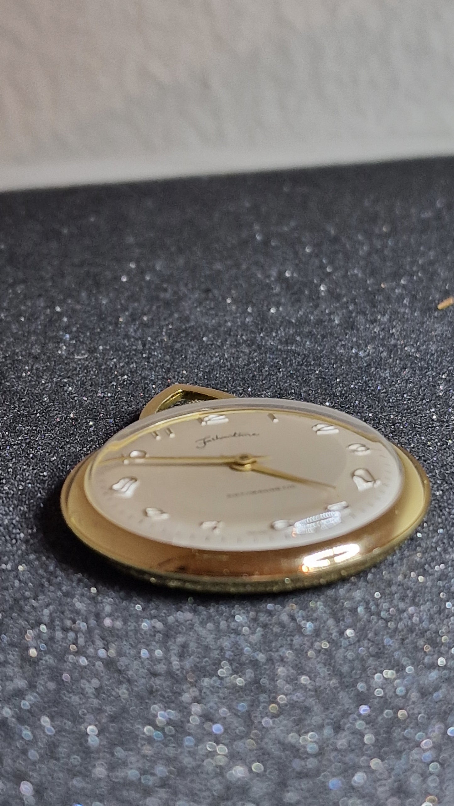 ⏱️ Pocket Watch "FASHIontime" – Swiss Made, Hand-Wound, 41mm, From Business Liquidation