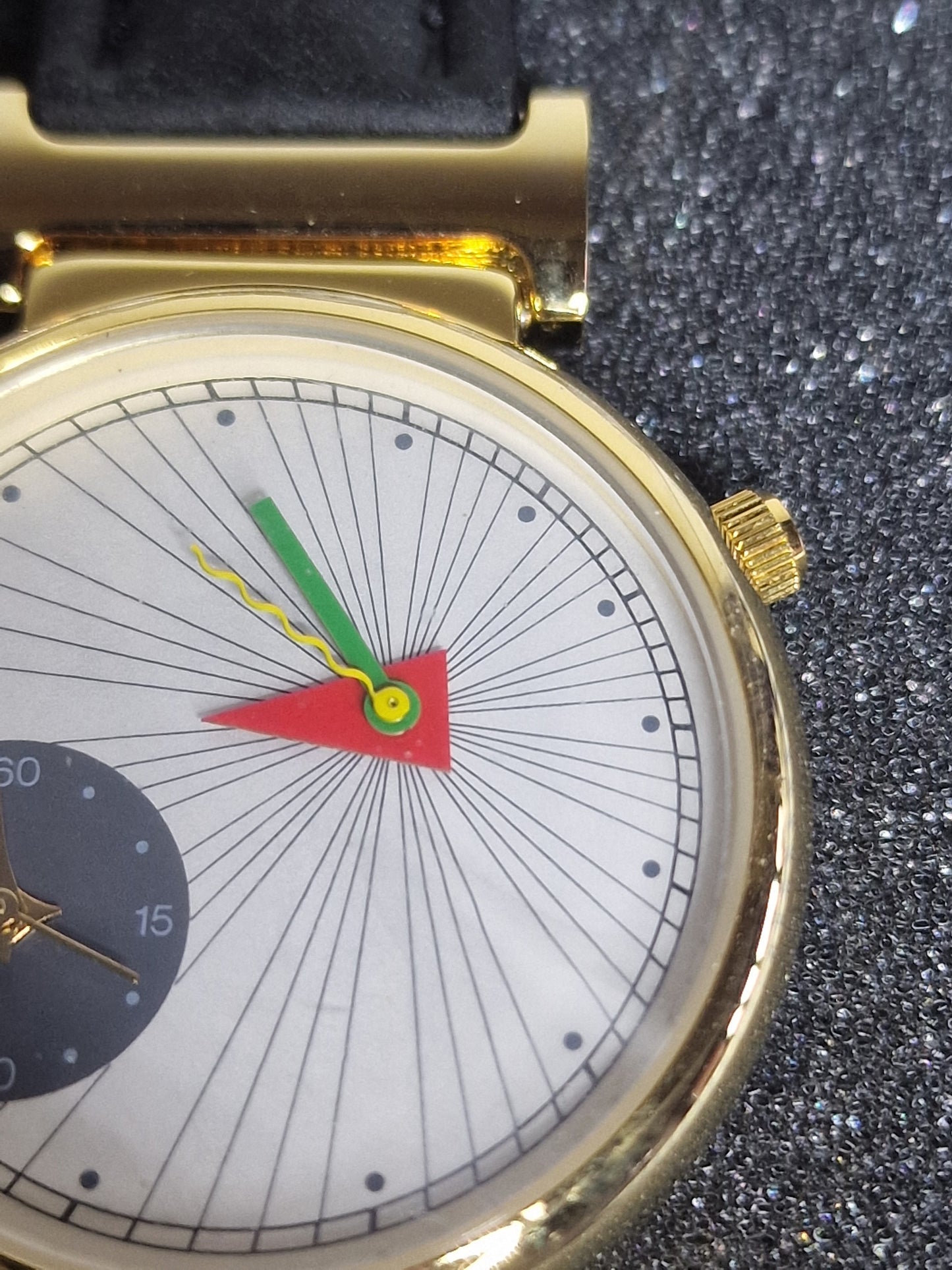 π Unworn Dual-Time Quartz Wristwatch β 1970s, Top Condition, Old Stock