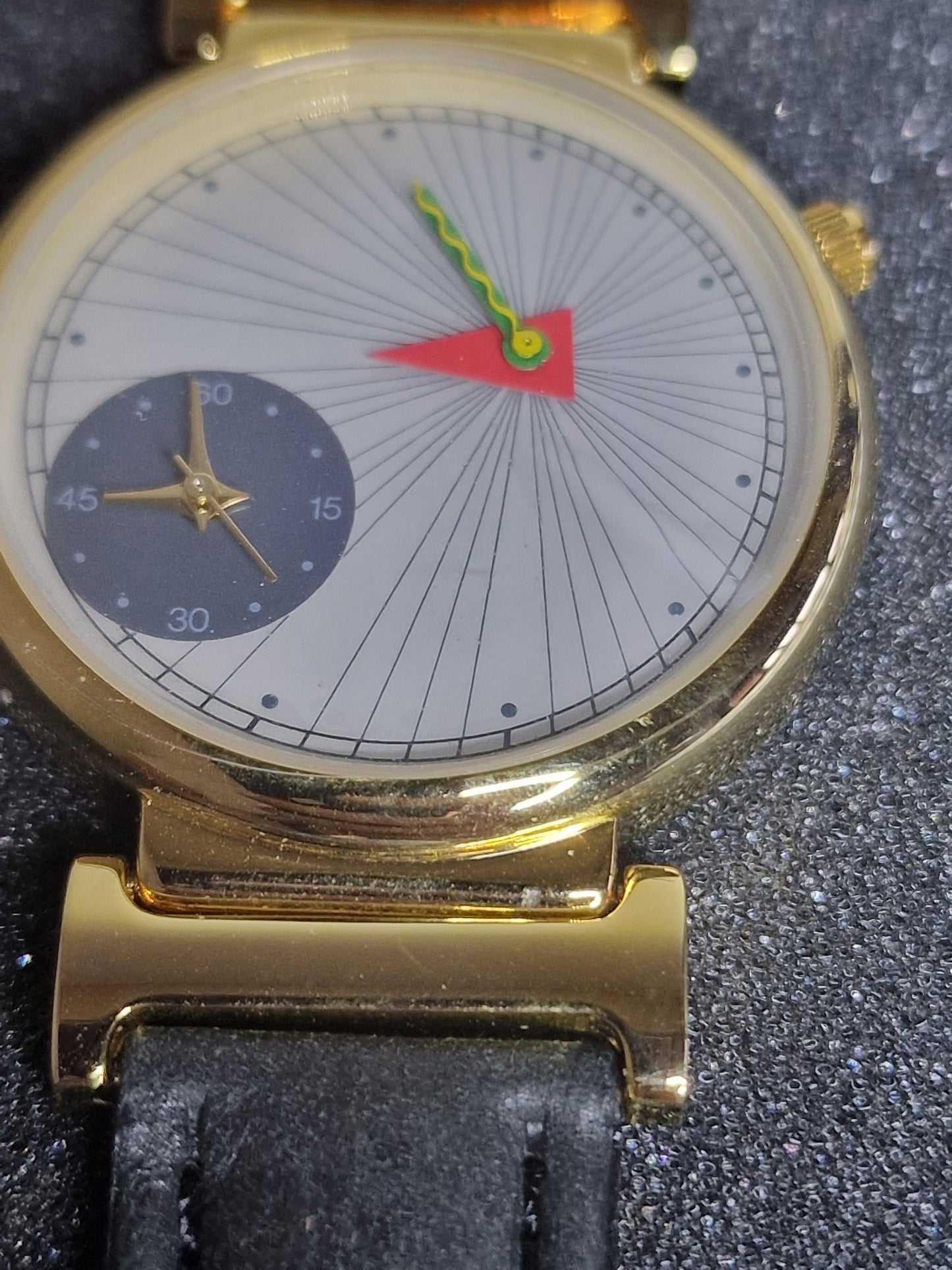 π Unworn Dual-Time Quartz Wristwatch β 1970s, Top Condition, Old Stock