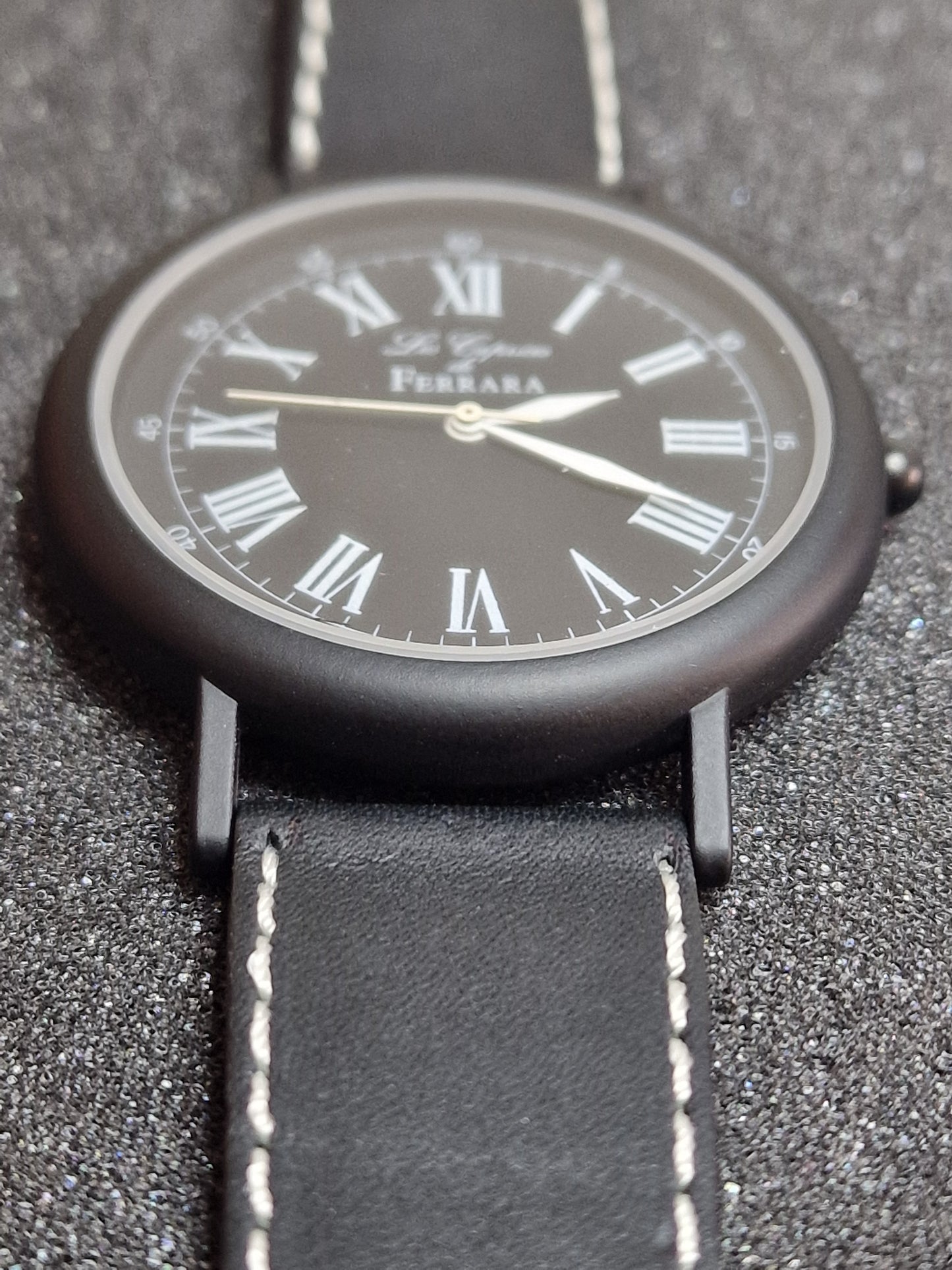 ⌚ Unworn Vintage Quartz Watch Swiss Made, Cattin Movement, 42mm, Silver, 80s/90s, Old Basel Stock