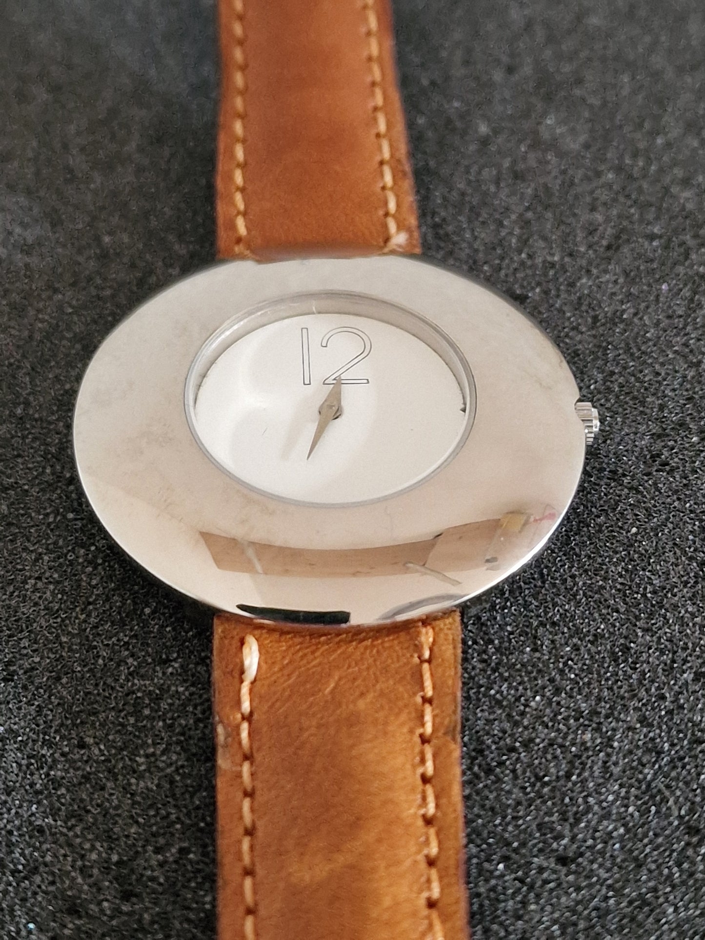 ⌚ Unworn Vintage Quartz Watch "ZENO" – Swiss Made, Cattin Movement, 40mm, 80s/90s, Old Basel Stock