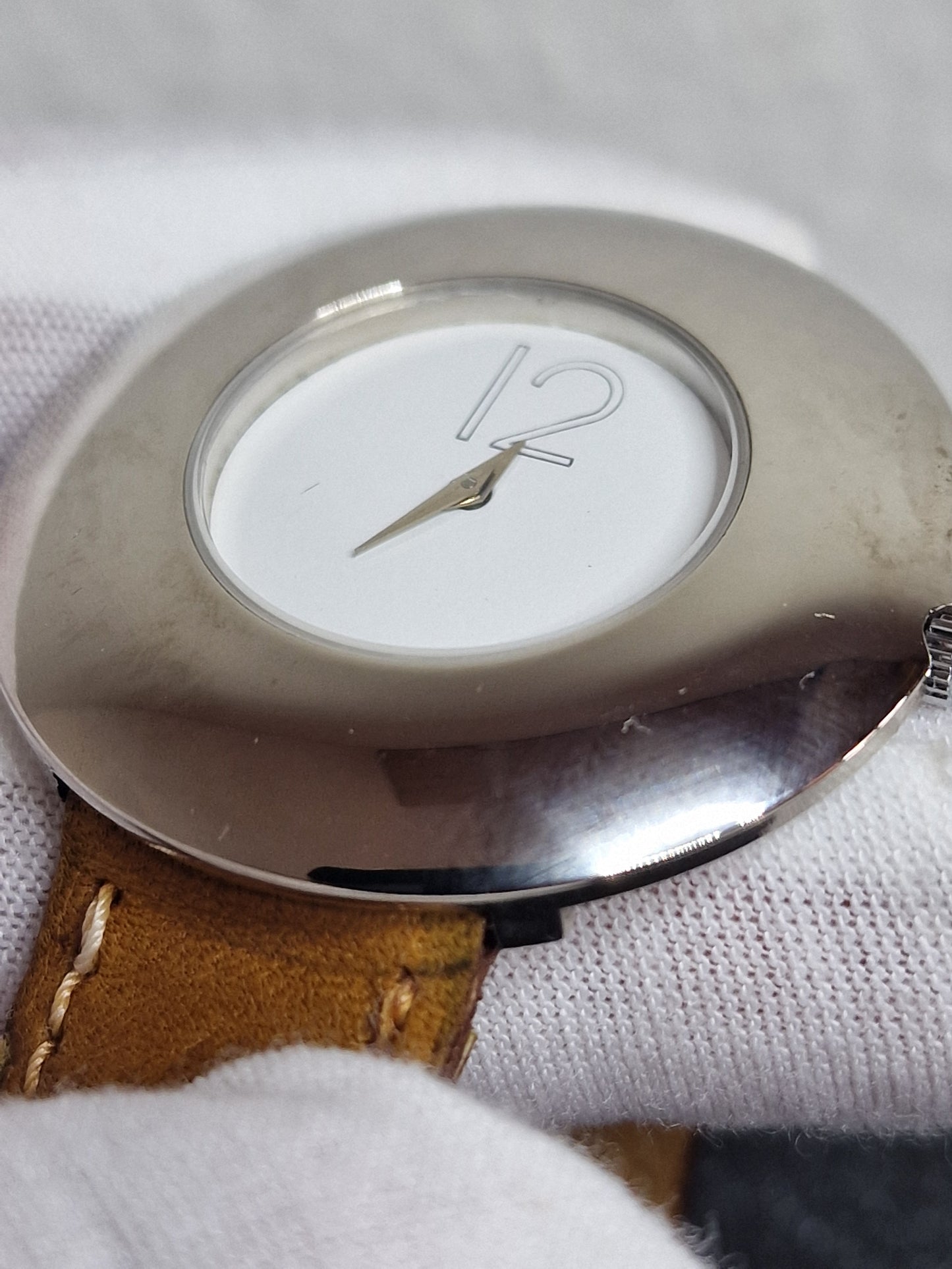 ⌚ Unworn Vintage Quartz Watch "ZENO" – Swiss Made, Cattin Movement, 40mm, 80s/90s, Old Basel Stock