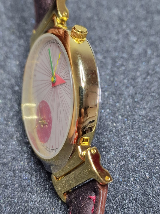 ⌚ Unworn Vintage Dual-Time Quartz Watch – Miyota Movement, 1970s, Top Condition