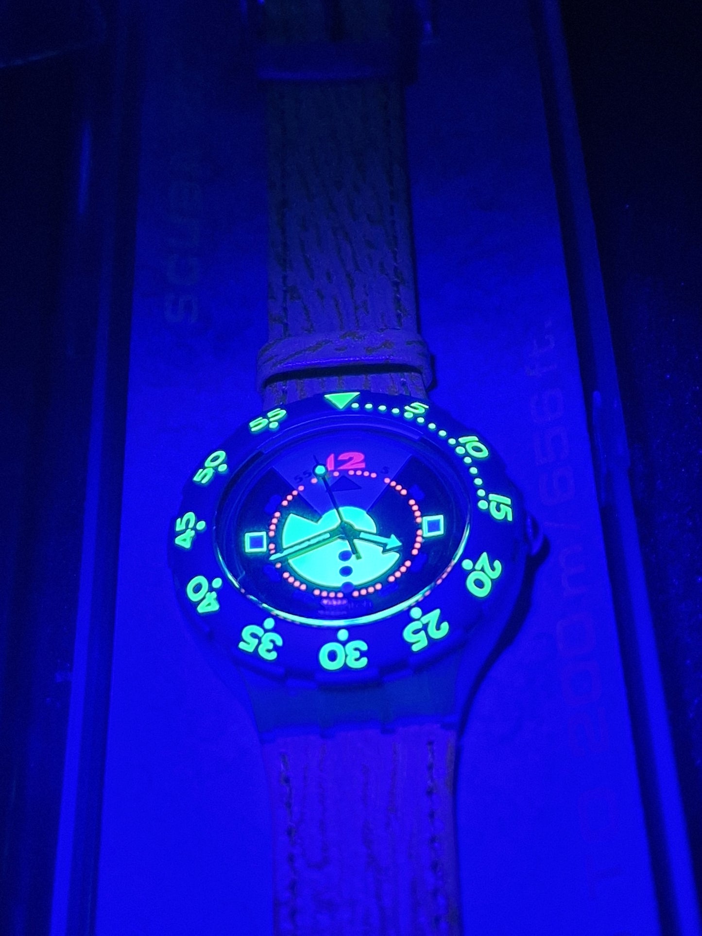 π Swatch Scuba 200 SDN102 βDivineβ β Rare 90s Diver Watch π