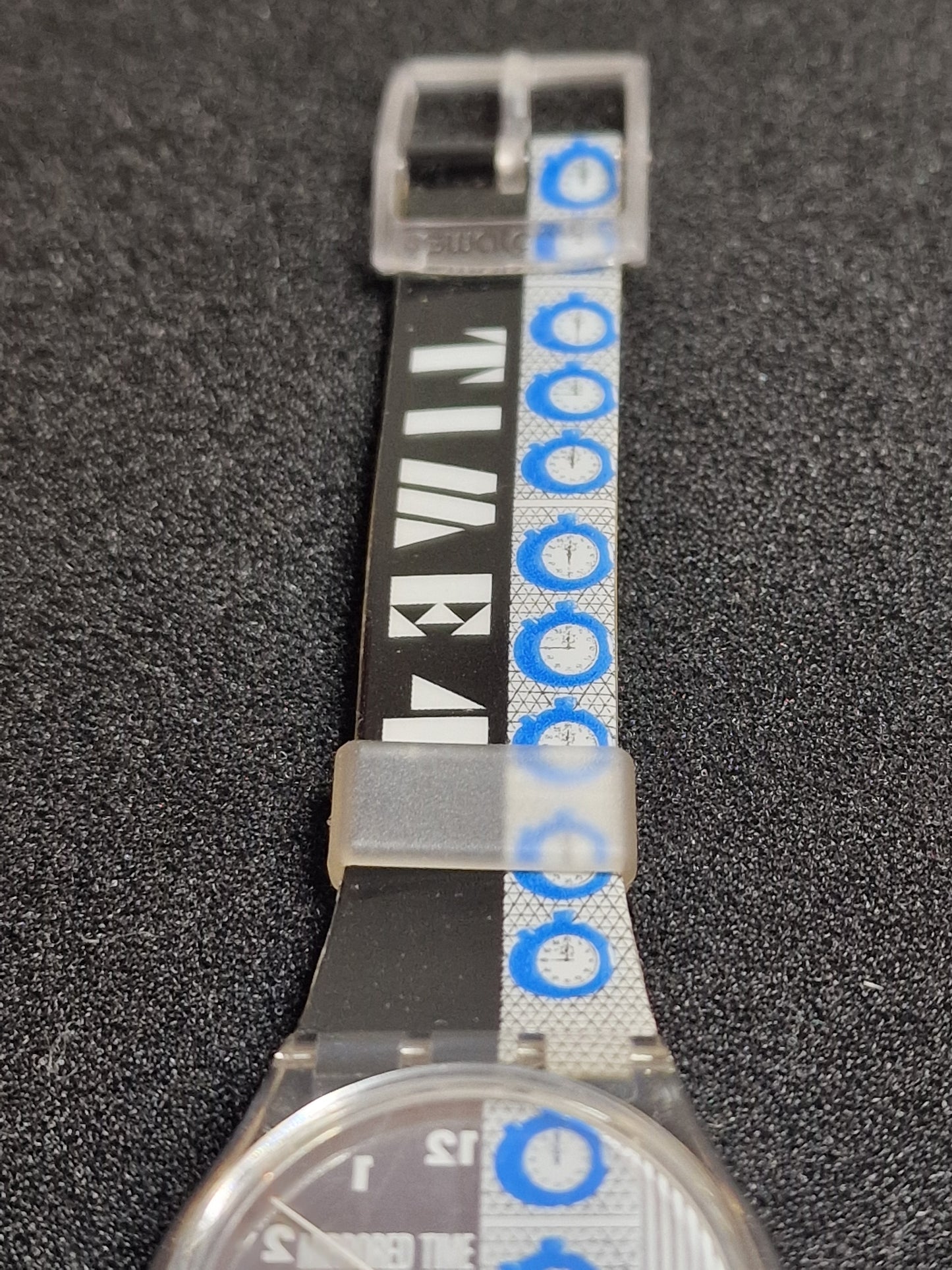 Swatch Special Artist GK271 "TIME 4" by Laura Grisi (1997) – New & Unworn – Limited Edition 🎨🕒