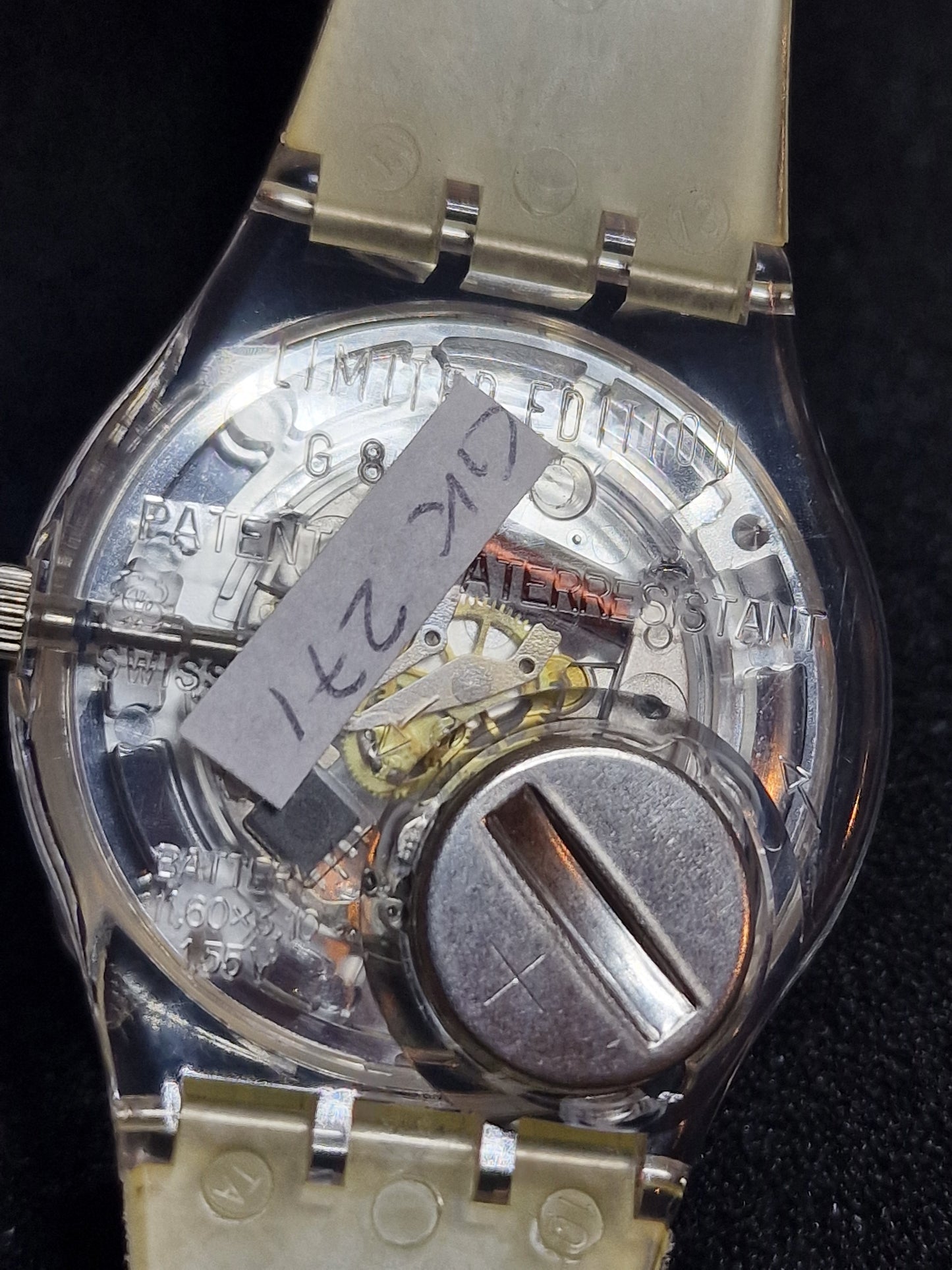 Swatch Special Artist GK271 "TIME 4" by Laura Grisi (1997) – New & Unworn – Limited Edition 🎨🕒