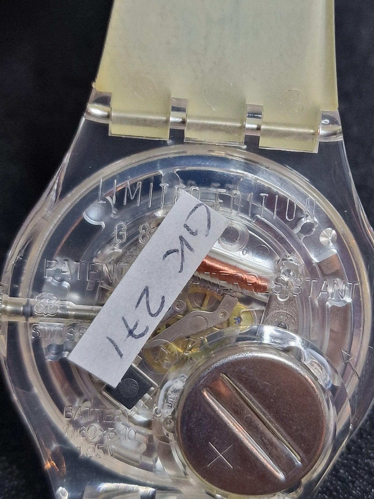Swatch Special Artist GK271 "TIME 4" by Laura Grisi (1997) – New & Unworn – Limited Edition 🎨🕒