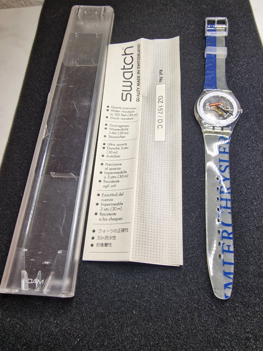 🕰️ Swatch Special GZ157 “Daimler Chrysler” – Limited Corporate Edition 1999