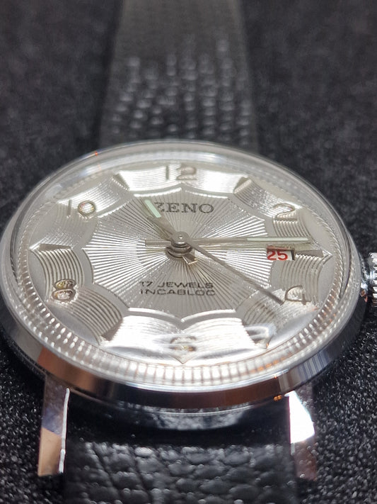 🕰️ Unworn Vintage Zeno Basel Watch | Hand-Wound | 60s/70s | Swiss Made | 41mm