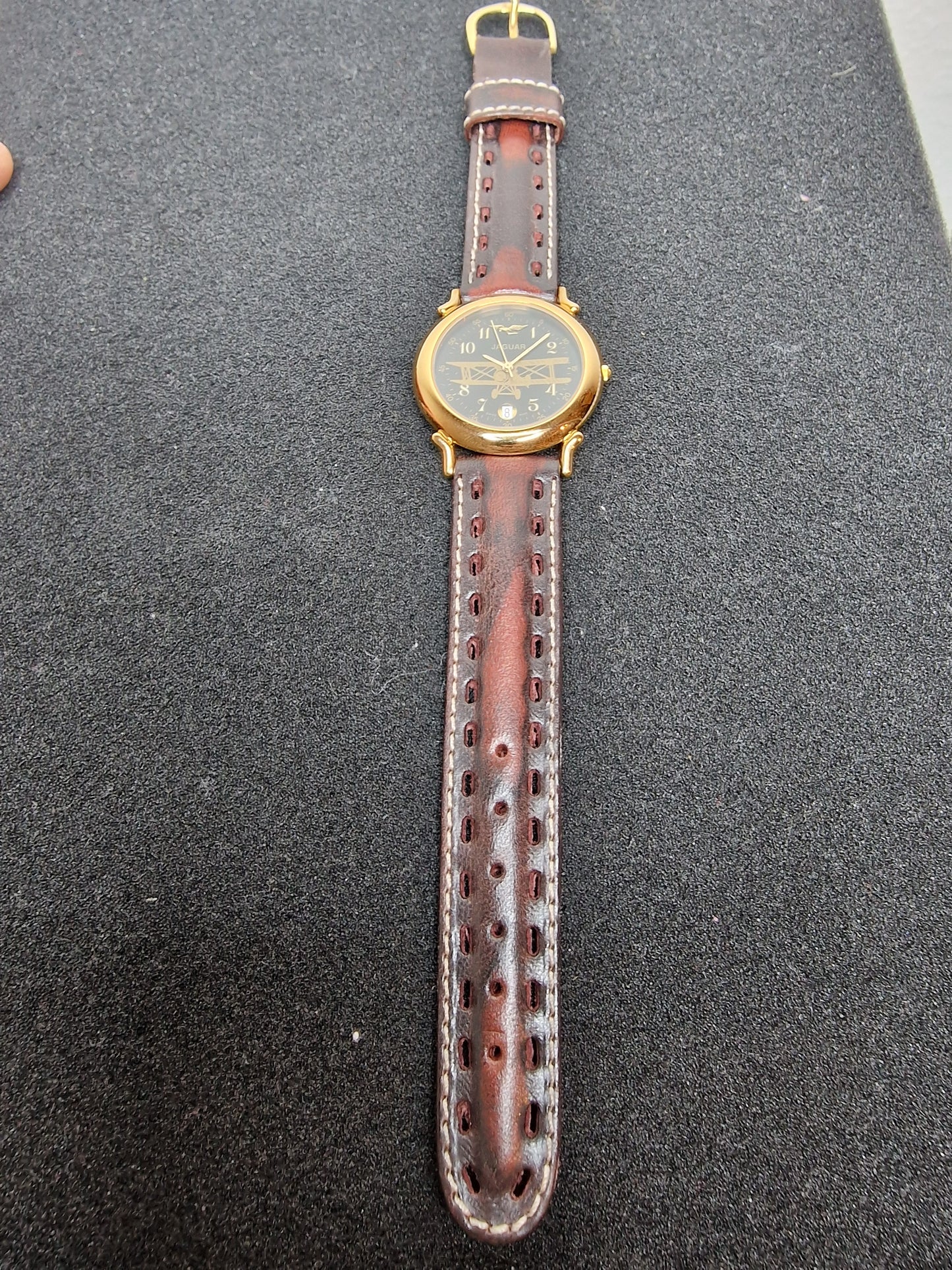 ⌚ Vintage Men’s Watch – JAGUAR | Quartz ETA Movement | Swiss Made | 1980s | 35 x 41mm