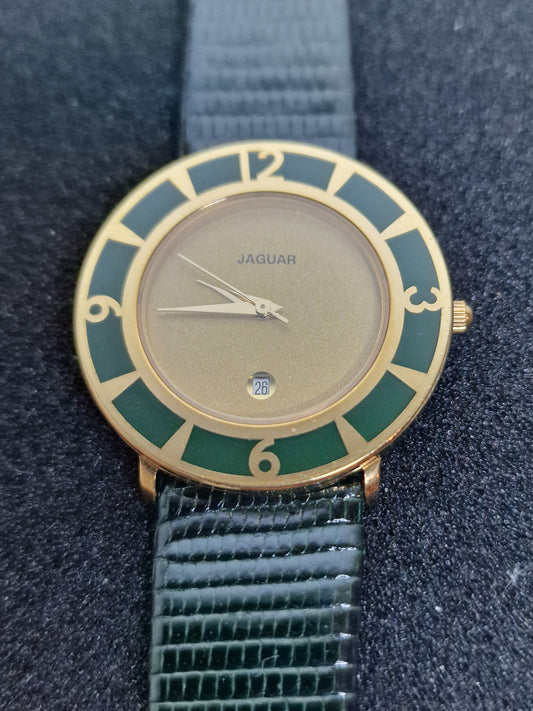 ⌚ Vintage Ladies’ Watch – JAGUAR | Quartz Movement | Swiss Made | 1980s | 32mm | NOS