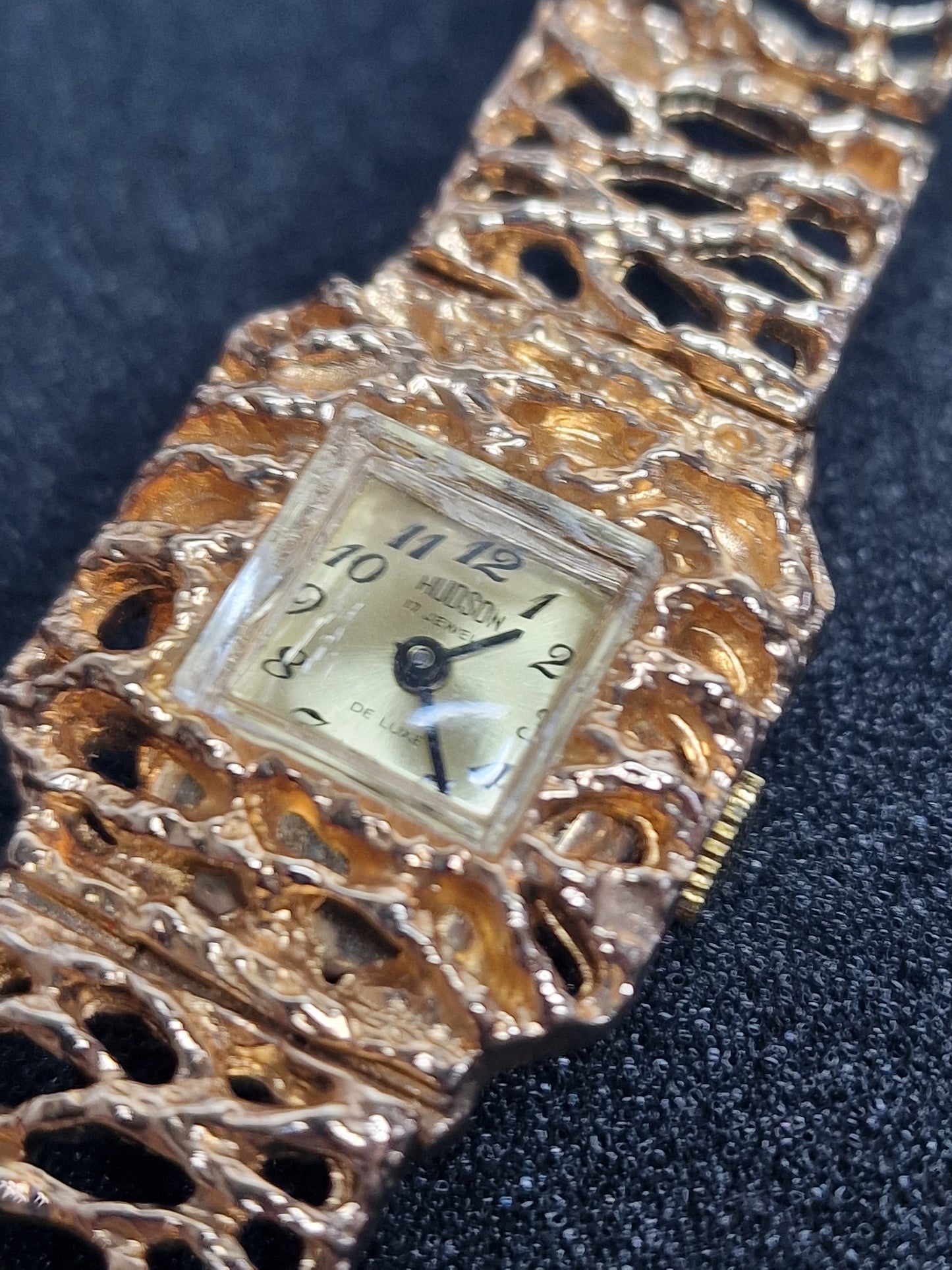 ⌚ Vintage Ladies’ Watch – HUDSON de Luxe | Hand-Wound | Swiss Made | 1960s | NOS