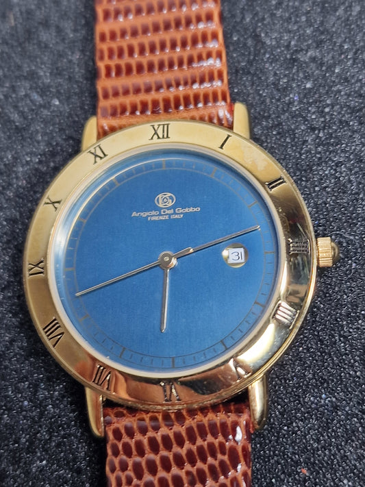 ⌚ Vintage Men’s Watch – Argiolo Del Gobbo, Firenze | Quartz | Swiss Made | 1980s | 29 x 34mm | NOS