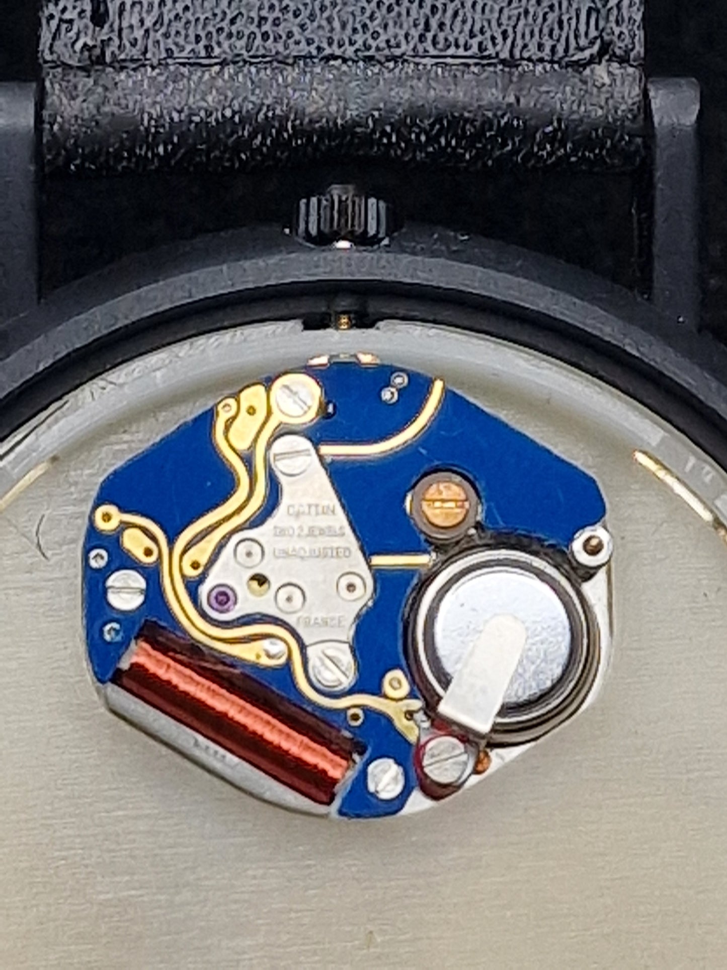 ⌚ Unworn Vintage Quartz Watch – Swiss Made | Cattin Movement | 80s–90s | 42mm | NOS