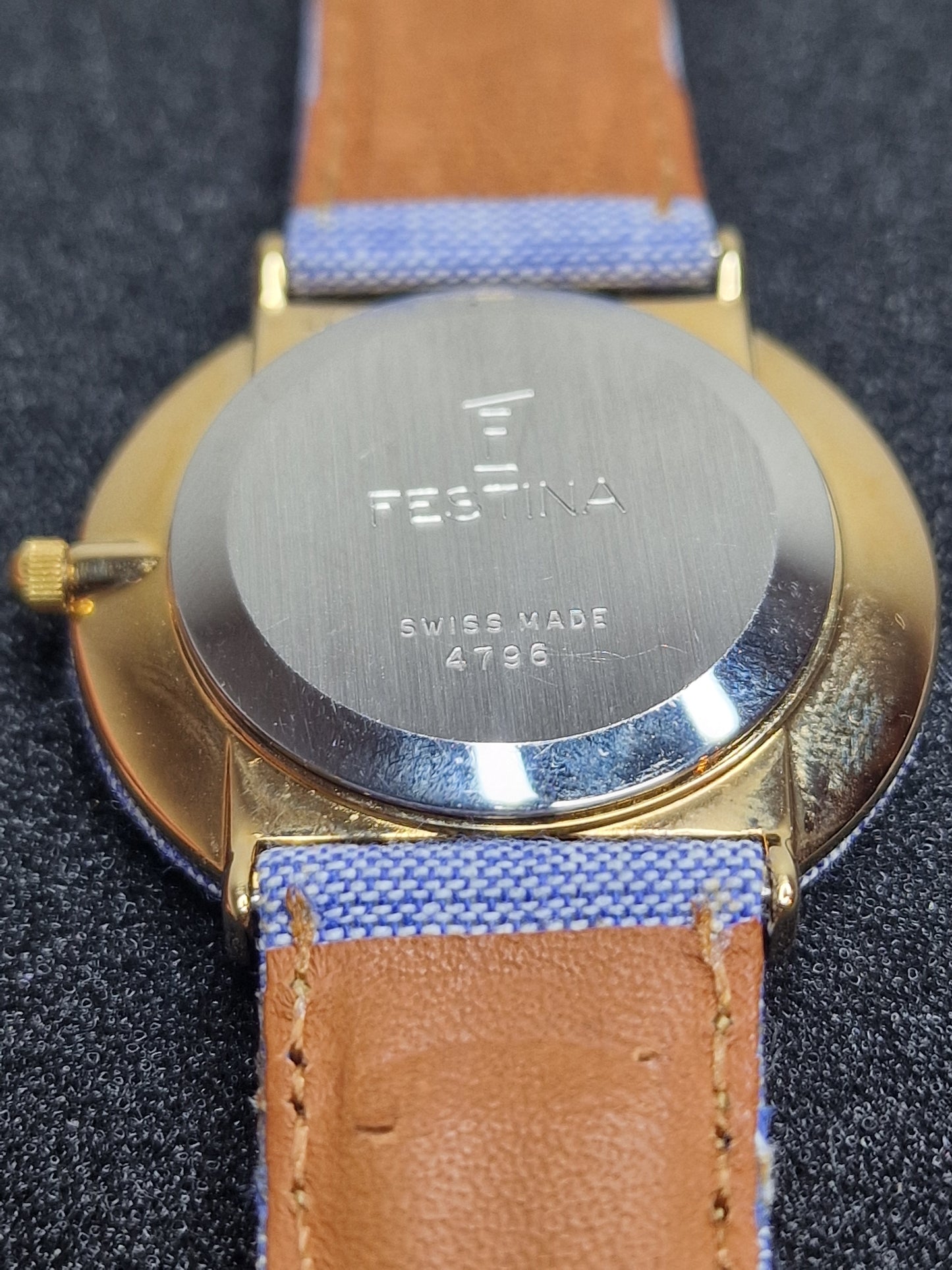 ⌚ Vintage Unisex Watch – FESTINA | Quartz | Swiss Made | 1980s–1990s | 32mm | NOS