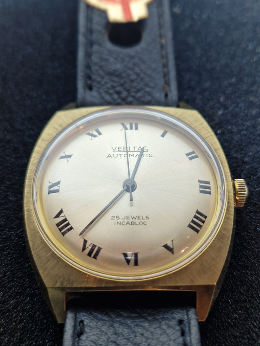 ⌚ High-Quality NOS Vintage Watches – VERITAS | 4-Piece Set | 60s/70s | 1x Automatic + 3x Hand-Wound