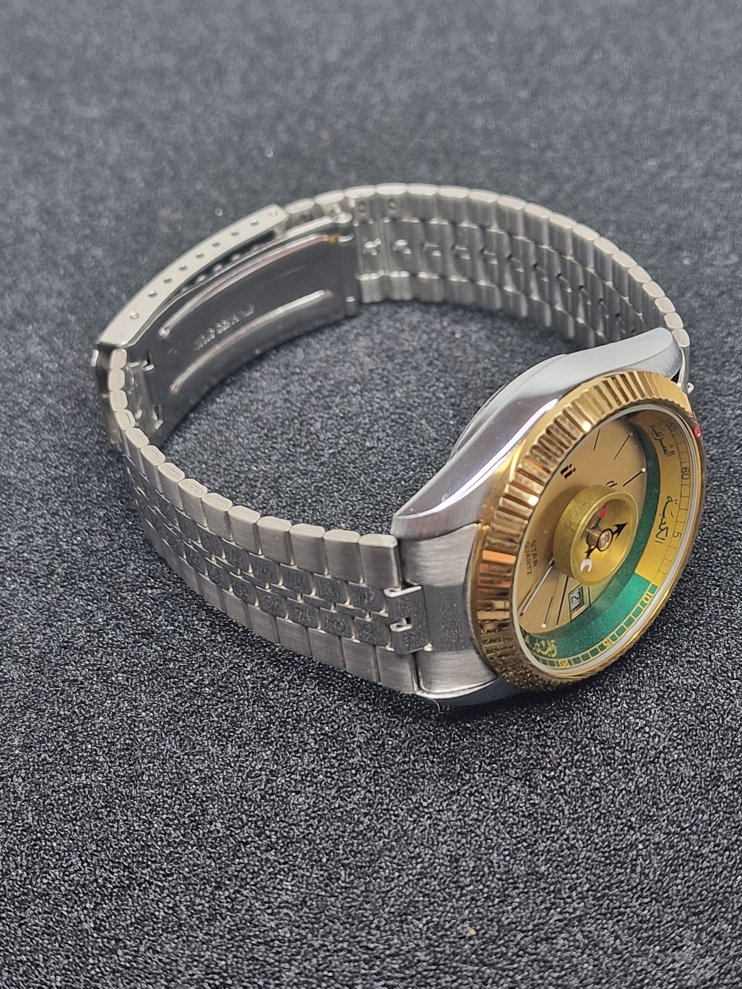 π§ Unworn Vintage Compass Watch β DALIL STAR Quartz "Monte Carlo" | Zeno-Basel | 1970s | Swiss Made