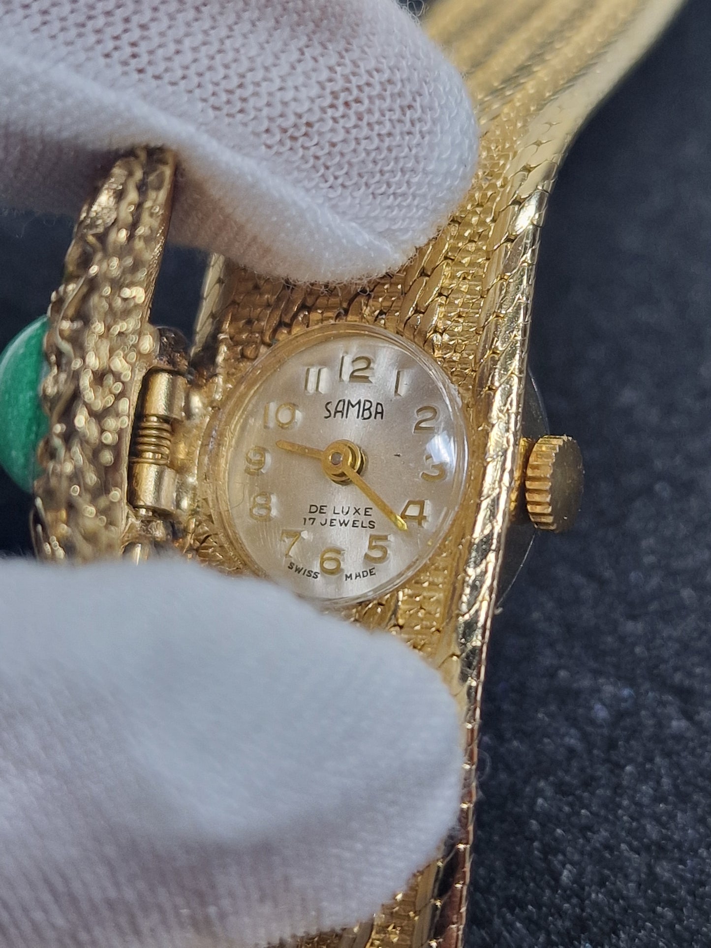 π Vintage Ladies' Jewelry Watch β SAMBA | Hand-Wound | Swiss Made | Late 60s | NOS