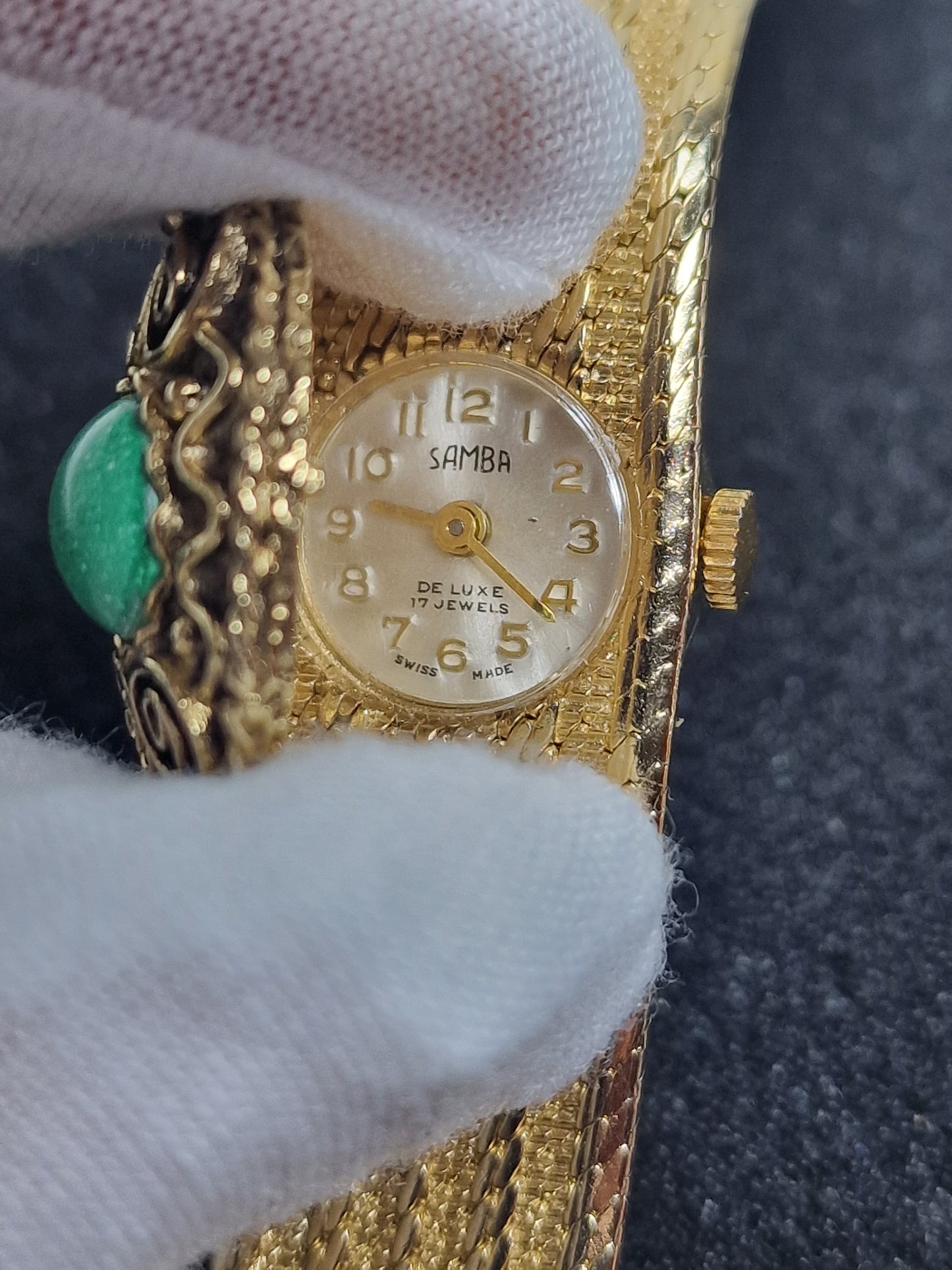 π Vintage Ladies' Jewelry Watch β SAMBA | Hand-Wound | Swiss Made | Late 60s | NOS