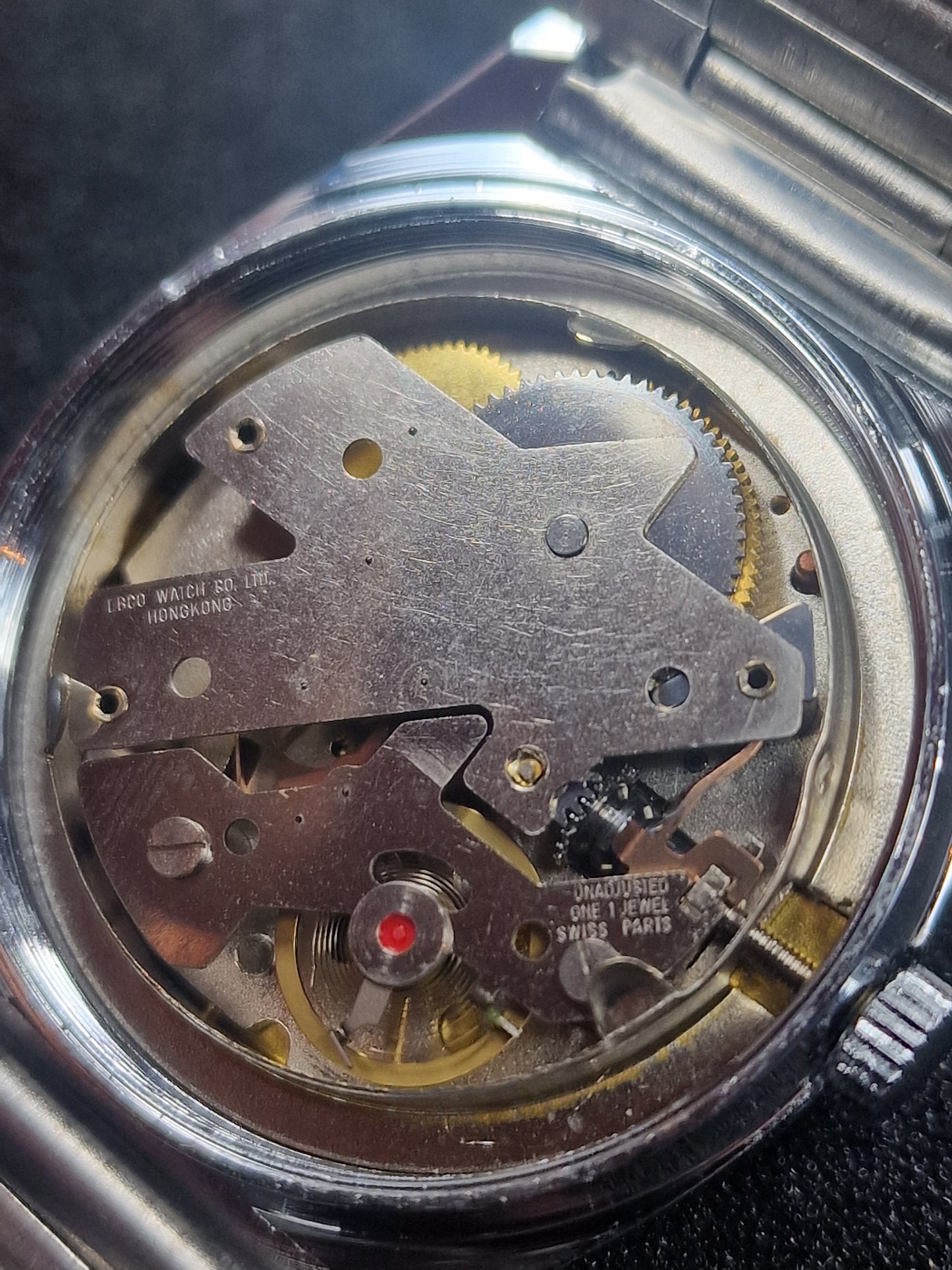 🕰️ Unworn Vintage Men’s Watch "F.H.B" – Swiss Made, Hand-Wound, 1960s/70s, Steel Case (Copy)