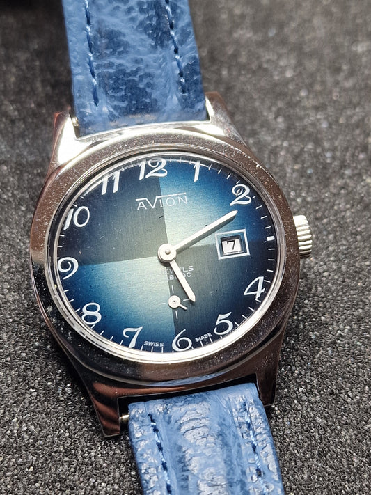 🕰️ Unworn Vintage Ladies' Watch "AVION" – 1970s, Swiss Made & Ultra Flat