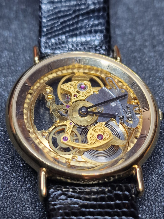⌚ New Skeleton Unisex Watch – Hand-Wound, Business Liquidation, Unworn