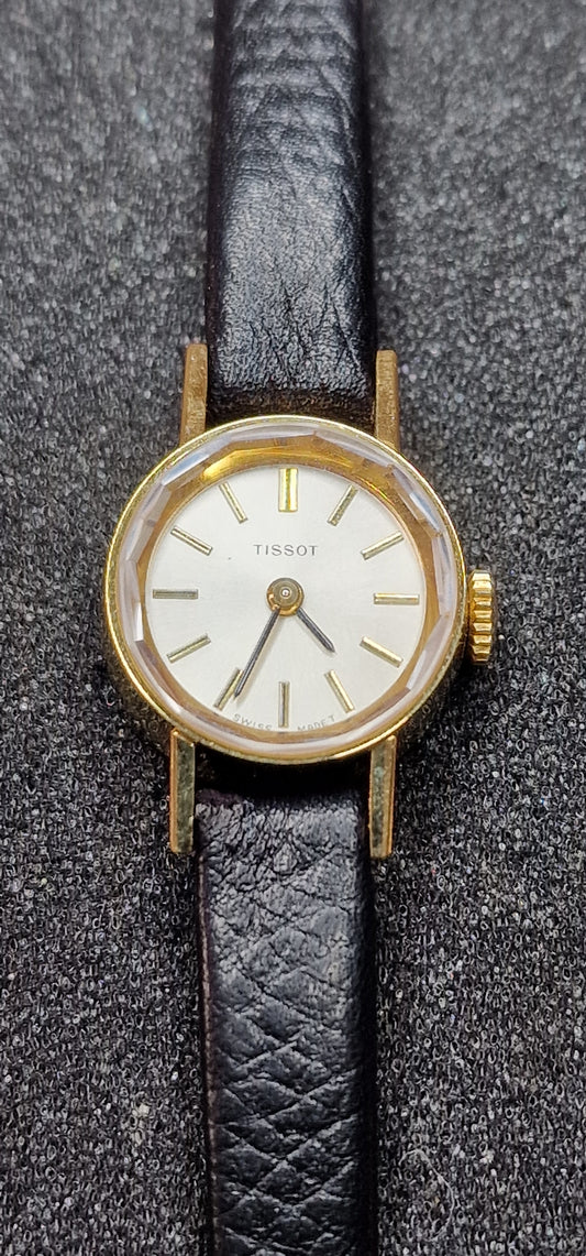 🌟 UNWORN! 1960s Vintage TISSOT "Art Deco" – Hand-Wound, 17.5mm, NOS from Old Stock