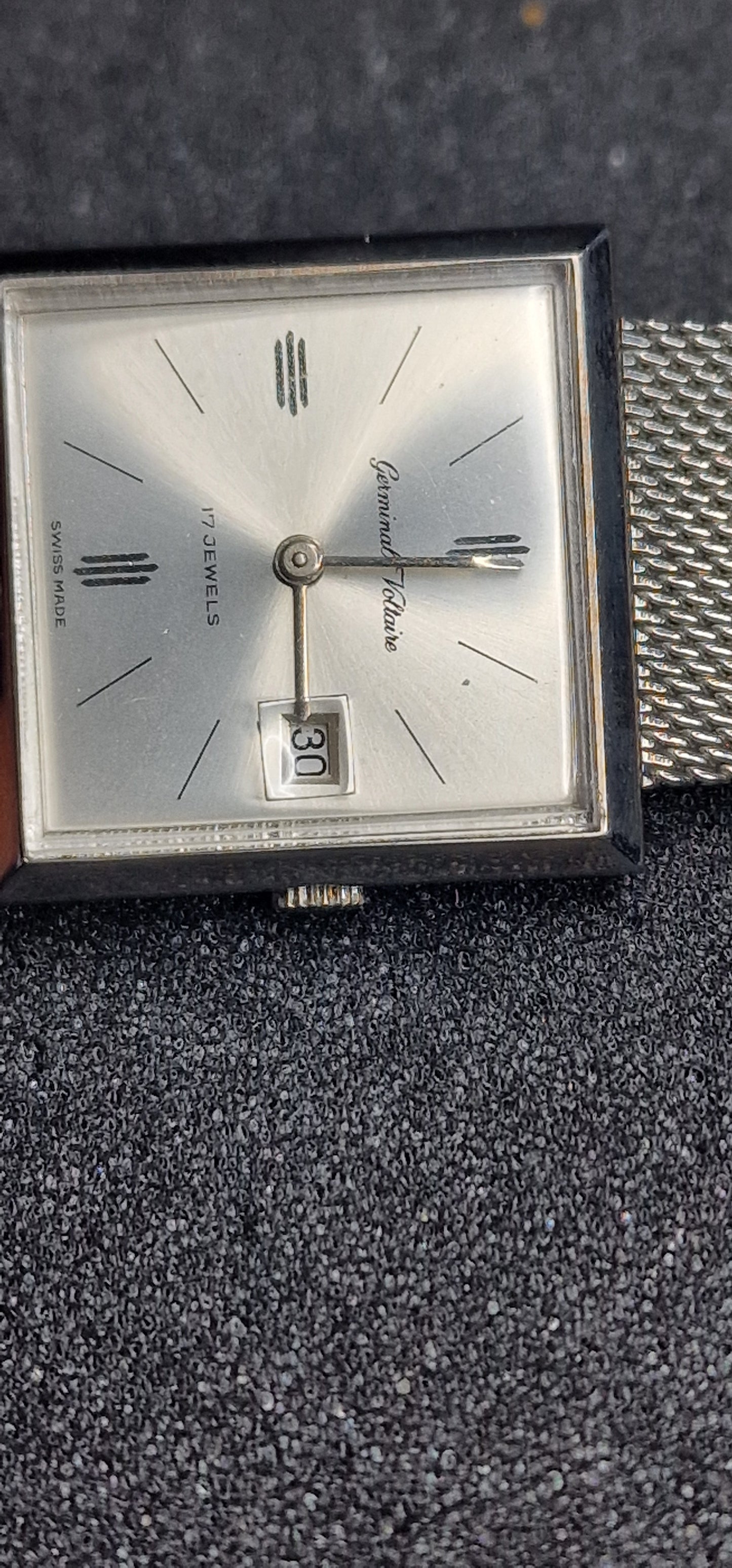 π°οΈ New Vintage Watch "Germinal Voltaire" β Swiss Made, Hand-Wound, NOS from Old Stock
