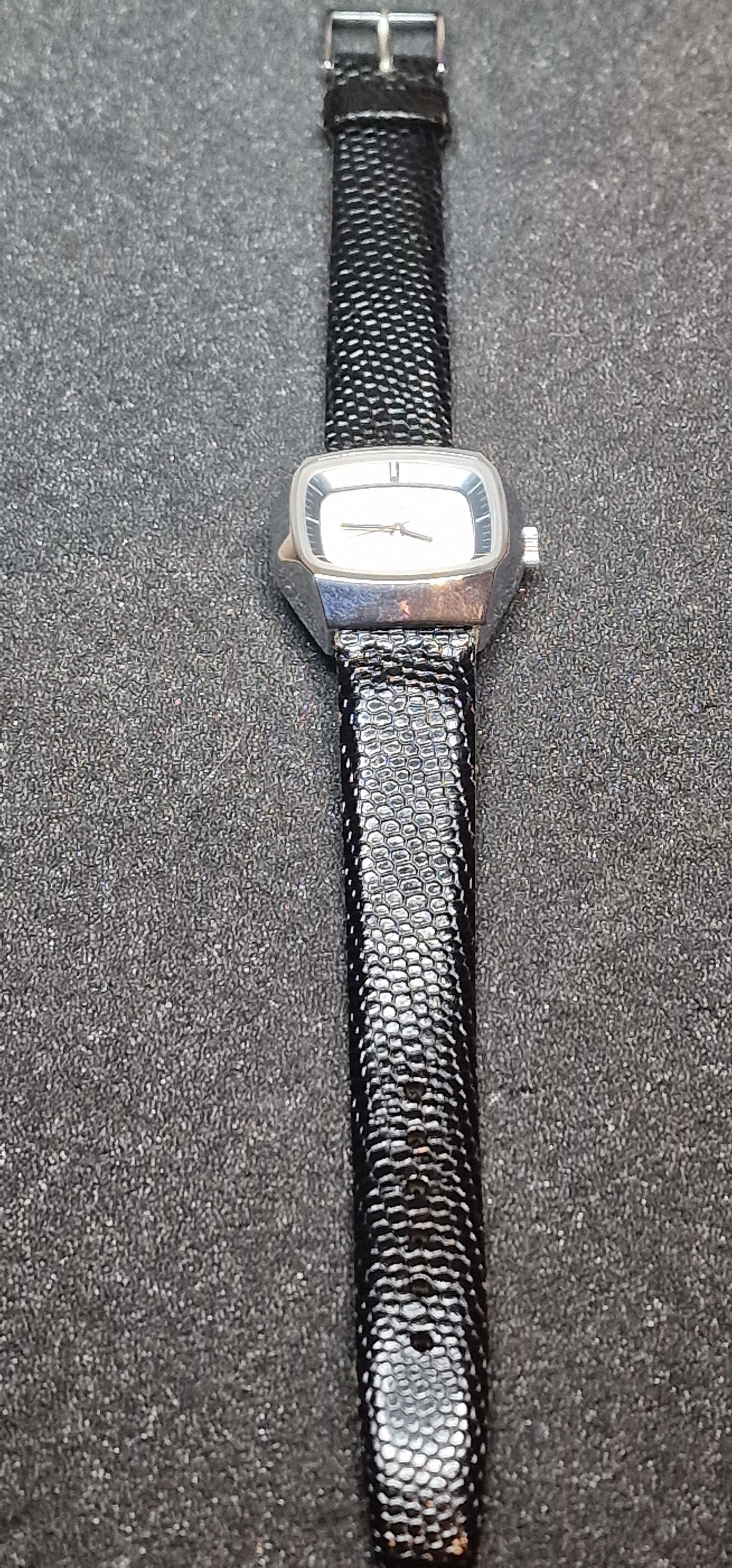 🕰️ JURA Watch Delémont – Swiss Made Automatic with Incabloc, 30x31mm, Steel Case