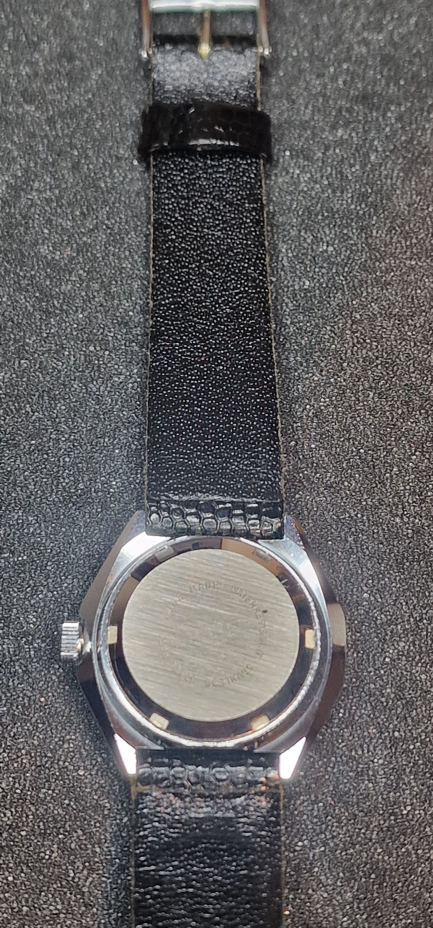 🕰️ JURA Watch Delémont – Swiss Made Automatic with Incabloc, 30x31mm, Steel Case