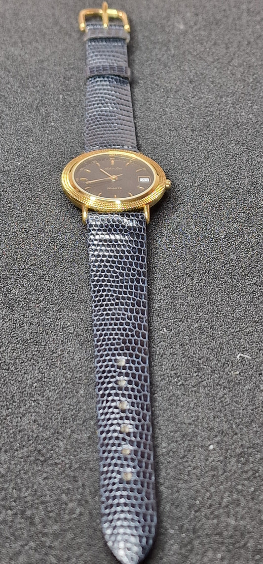 ⚓ Vintage 80s/90s Quartz Watch "ANCHOR LINE" – 7 Jewels, 31mm, New Battery, Unworn