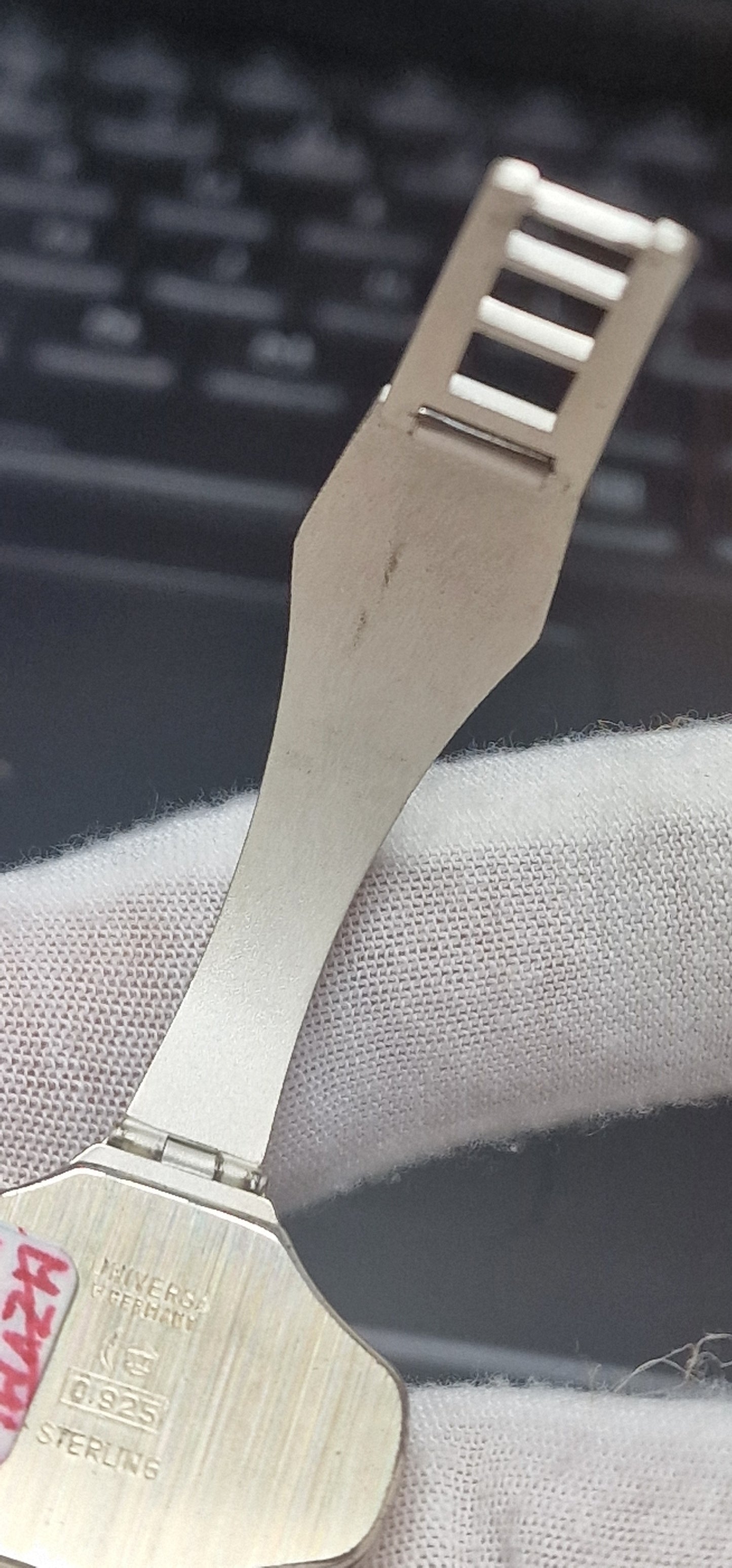 π°οΈ Unworn Vintage Watch "Rotic 2000" β .925 Sterling Silver Case & Strap, Hand-Wound, 31mm
