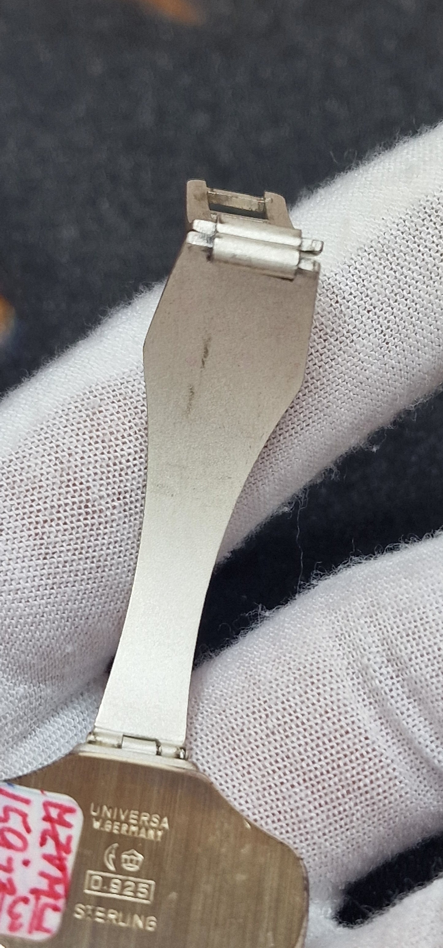 π°οΈ Unworn Vintage Watch "Rotic 2000" β .925 Sterling Silver Case & Strap, Hand-Wound, 31mm