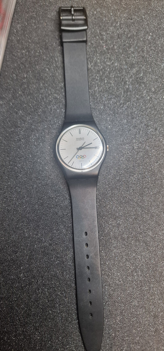 🕰️ Vintage Swatch Special Olympic Quartz Watch – 1987 – Rare Collector’s Item
