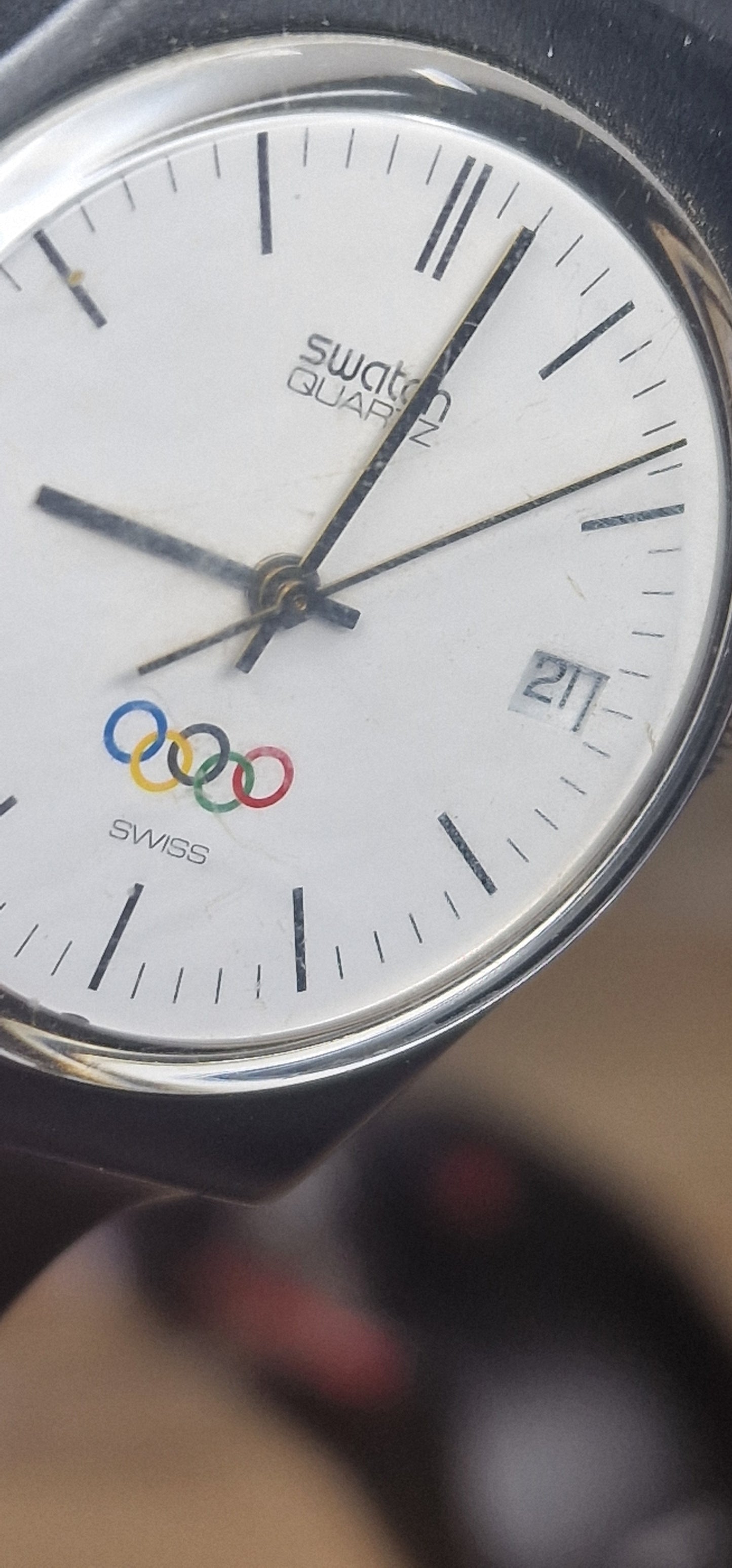 🕰️ Vintage Swatch Special Olympic Quartz Watch – 1987 – Rare Collector’s Item