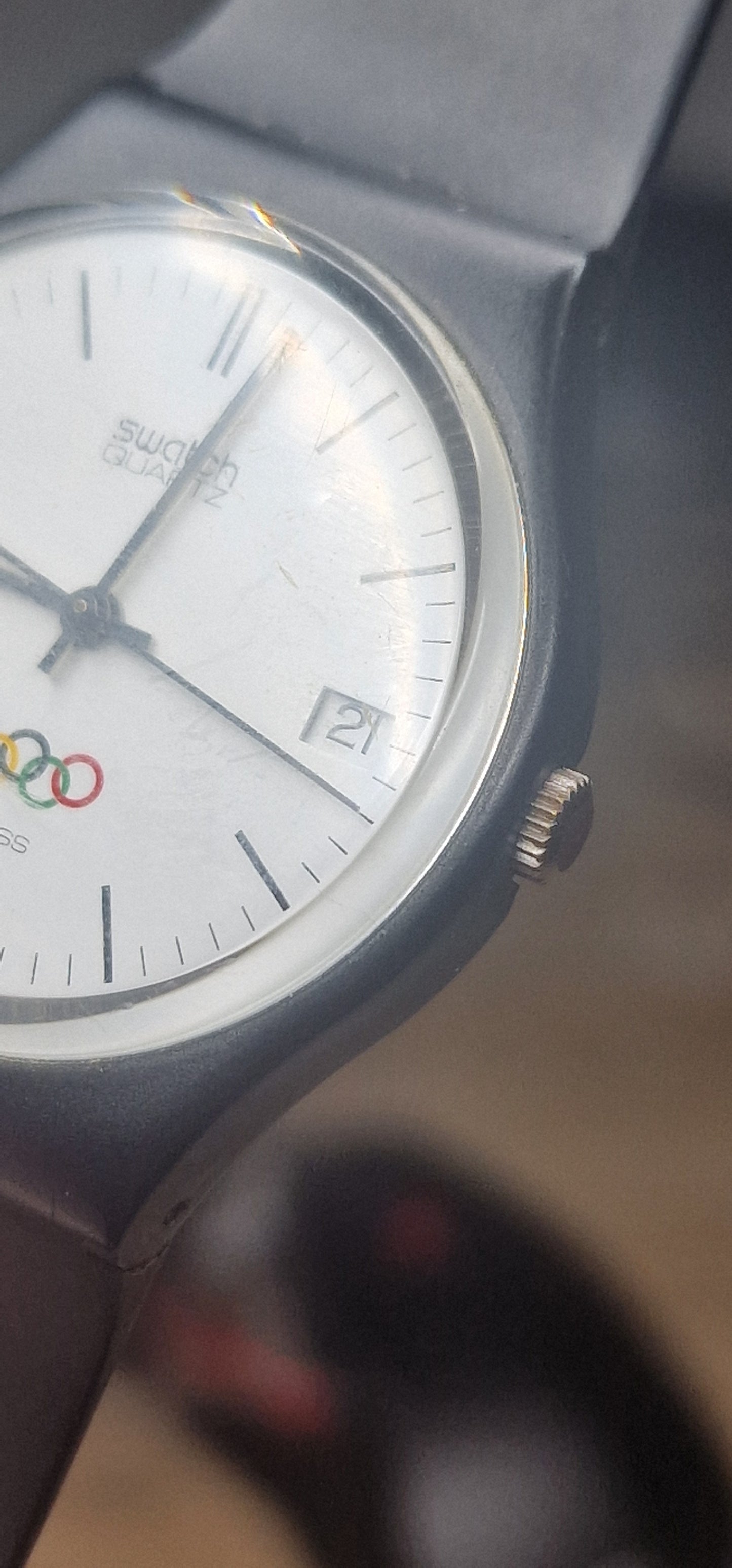 🕰️ Vintage Swatch Special Olympic Quartz Watch – 1987 – Rare Collector’s Item