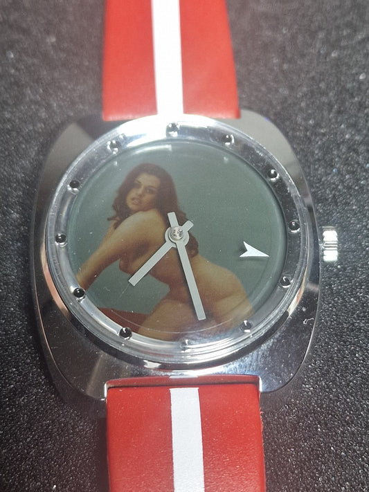 🕰️ Rare Vintage Erotic Watch from the 70s – Hand-Wound – Patented! 🔥