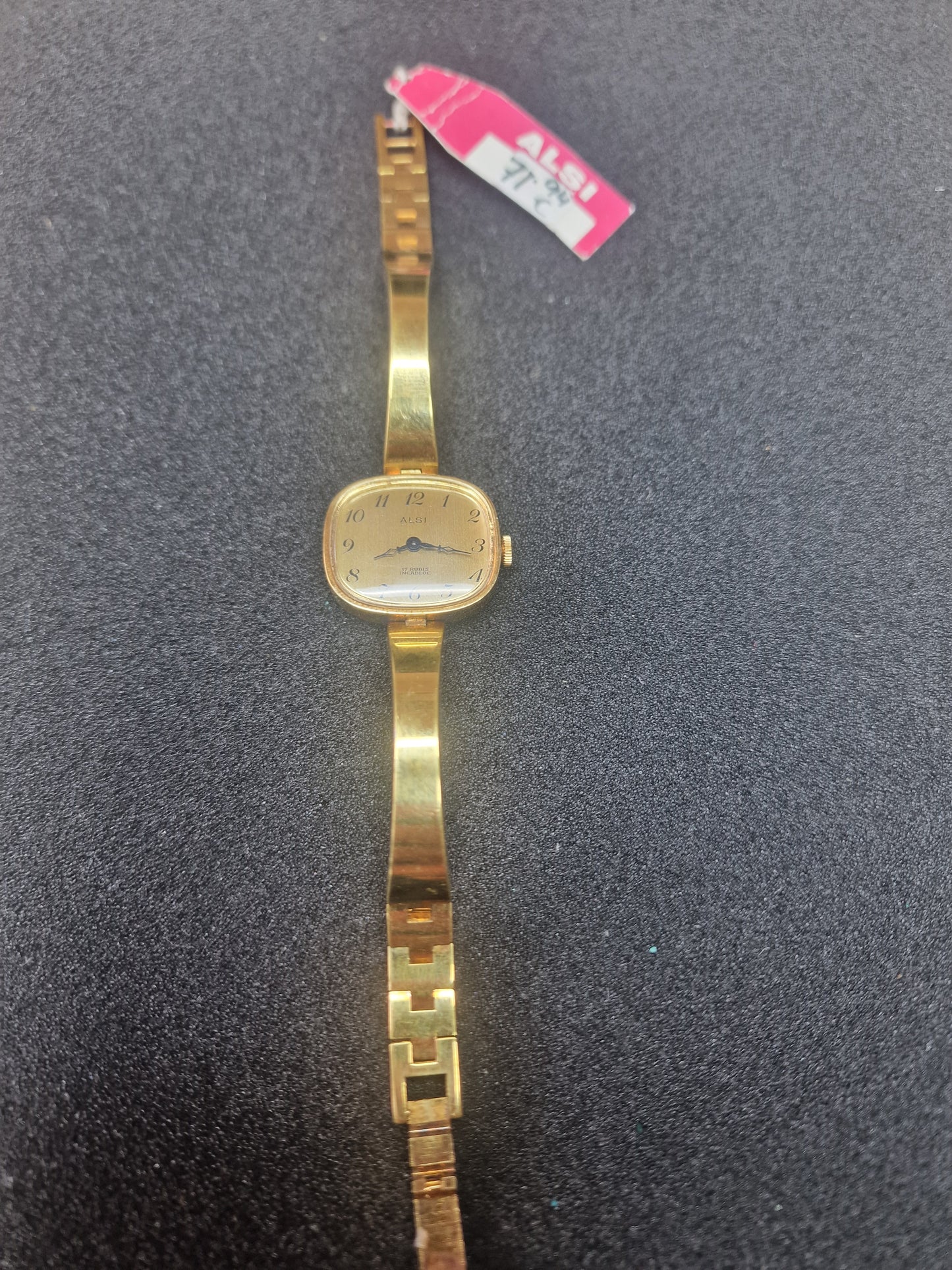 π Elegant Vintage ALSI Hand-Wound Watch | 17 Jewels | Swiss Made | NOS π