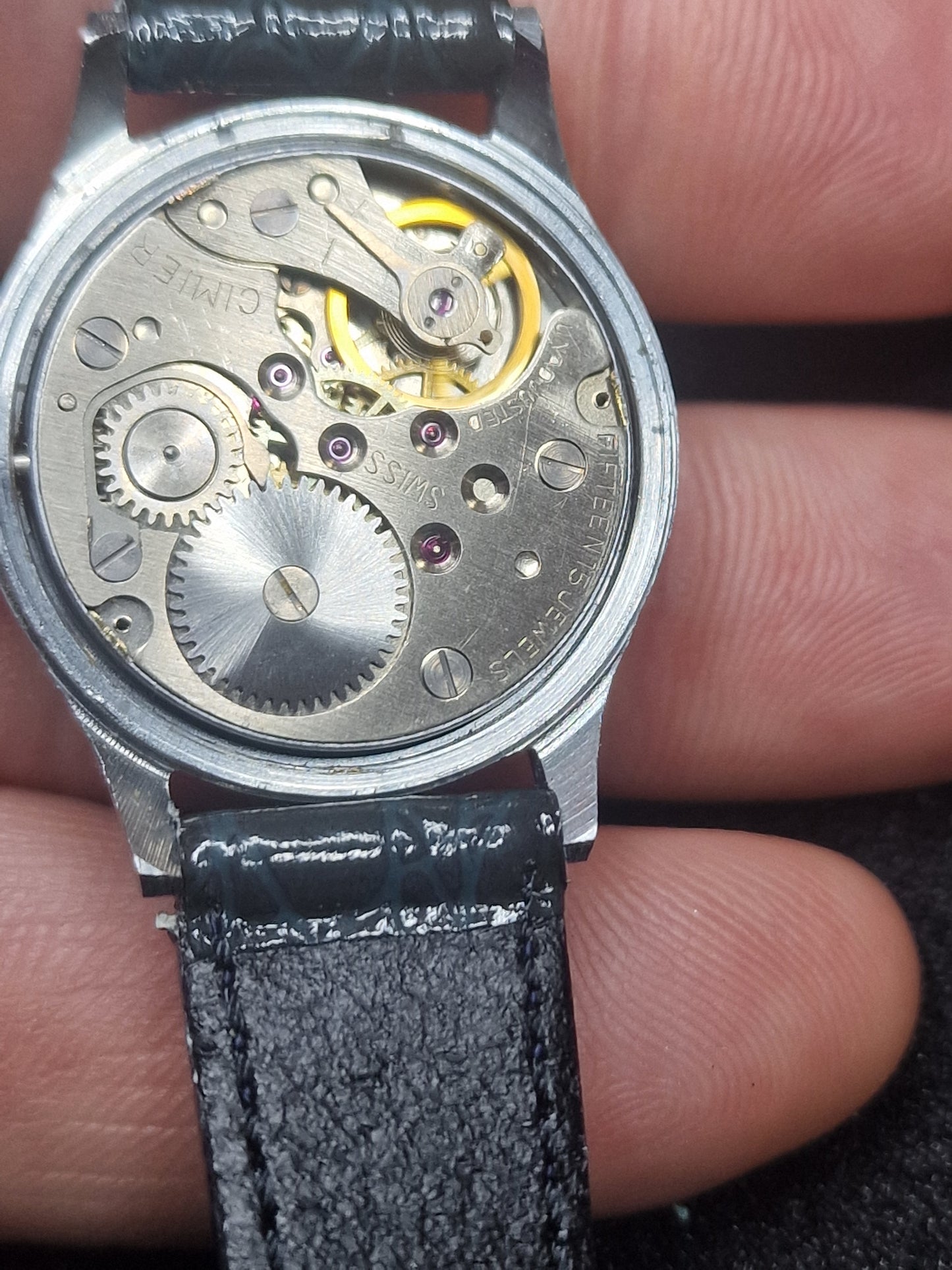 π°οΈ Cimier Vintage Military-Style Watch β 15 Jewels β Swiss Made π¨π