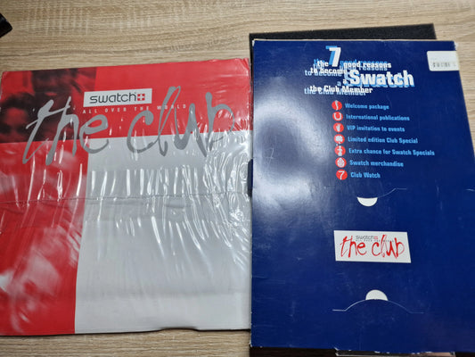 🌟 Swatch Club Special SKZ116 "Lucky 7" (1998) – Complete Set