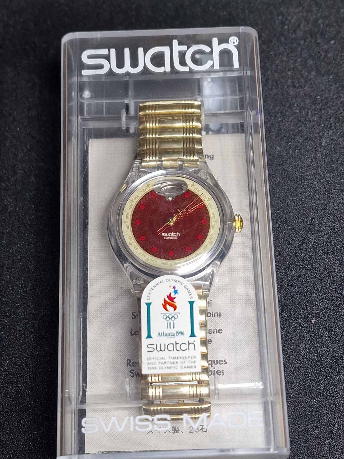 Swatch Flex Automatic SAK120 "Magic Tool" (1994) – Olympic Edition 🎯