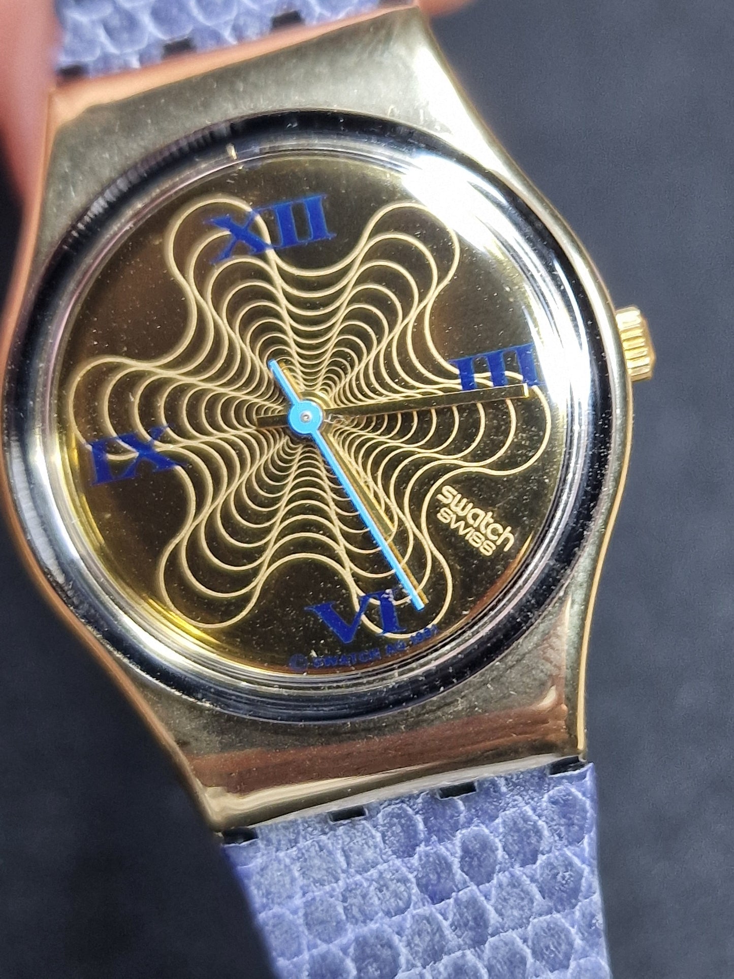 Swatch Lady LX108 "Boutique" (1991) – Elegant Vintage Lady Swatch ✨