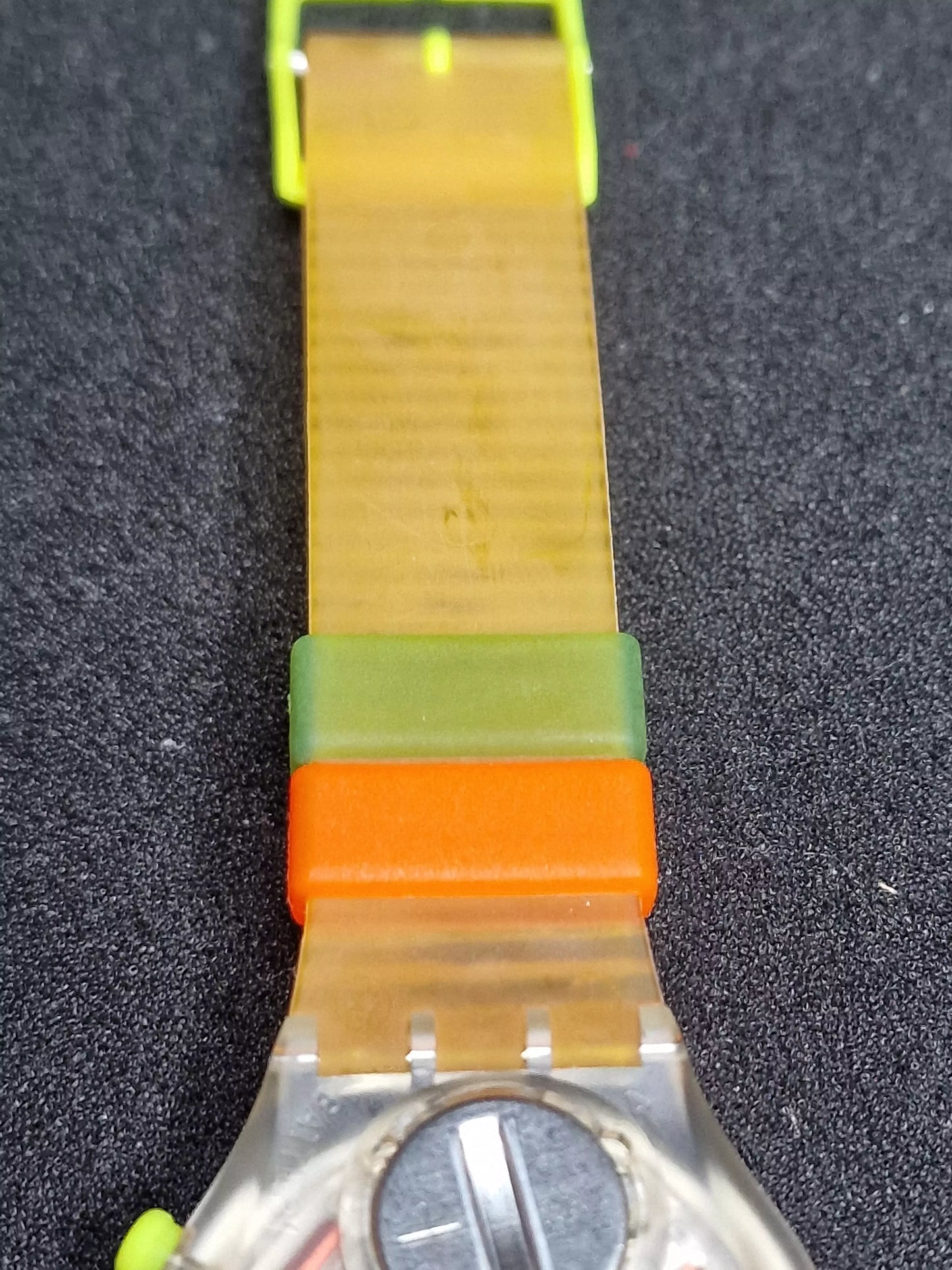 Swatch Chrono SCK104 "Jelly Stag" (1992) – Rare Neon Chronograph