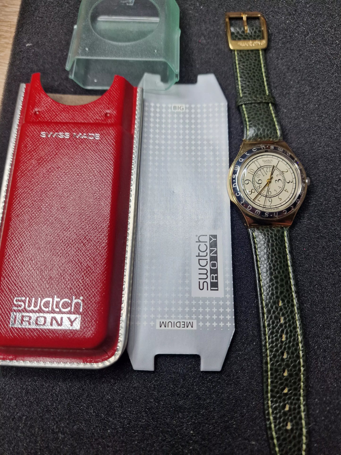 Swatch Irony YGG100 "Renversé" (1993) – Rare Vintage Collectible