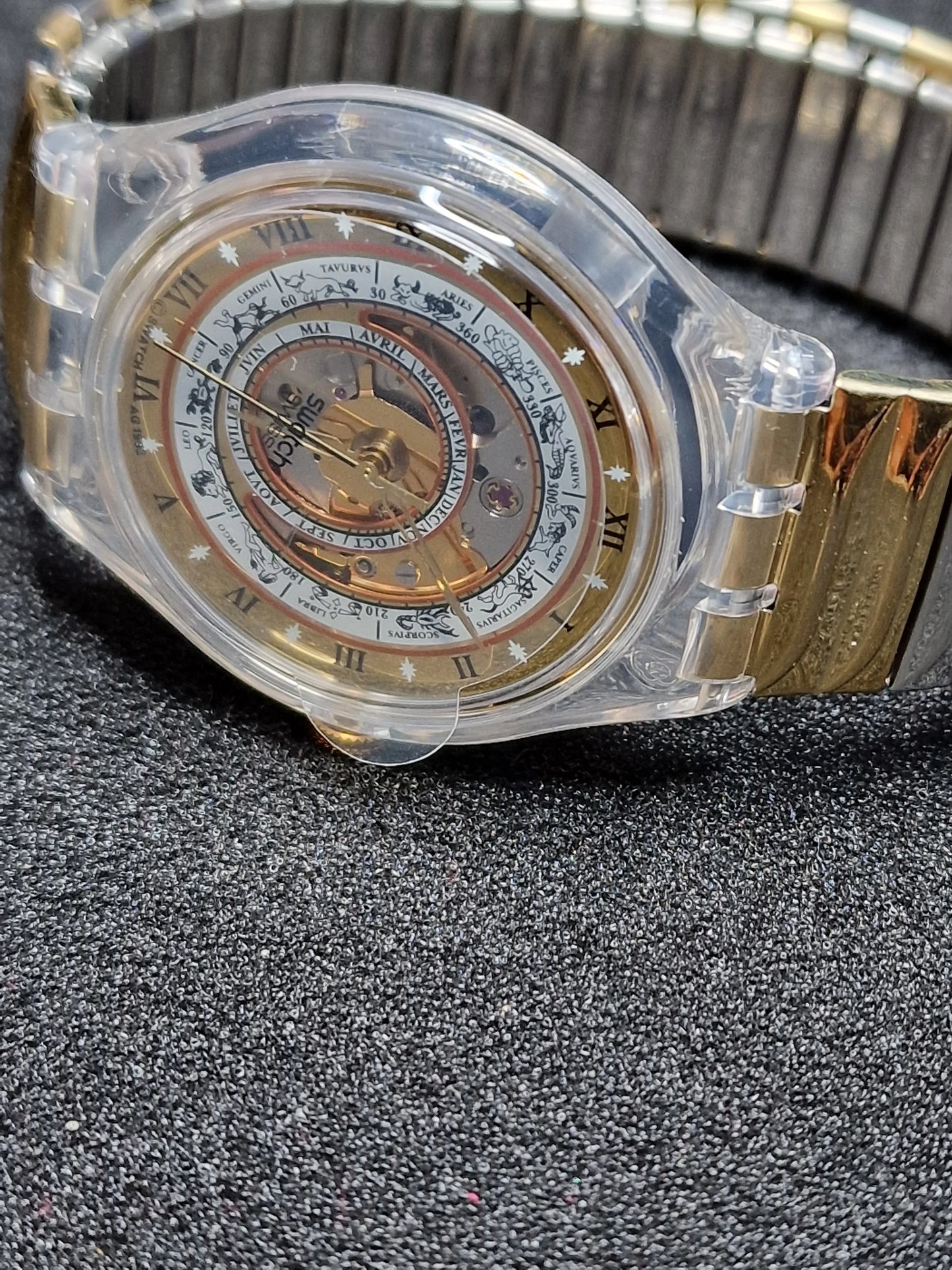 📌 Swatch Automatic SAK113 “Serti Mysterieux” (1993) – Rare Mystery Dial