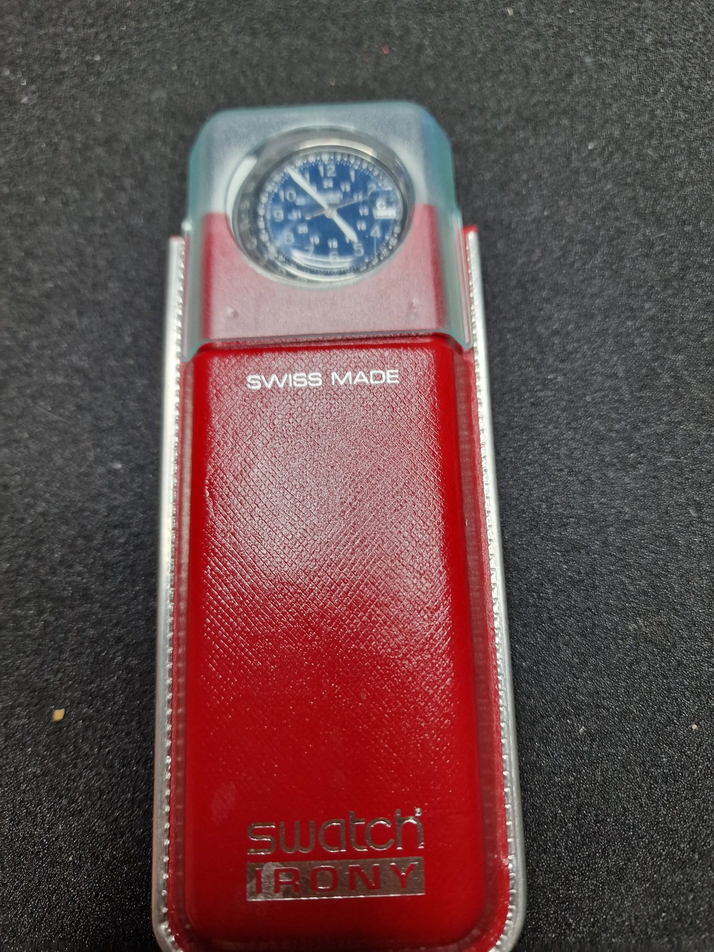 π΅ Swatch Irony YGS400 "Happy Joe Blue" β 1994