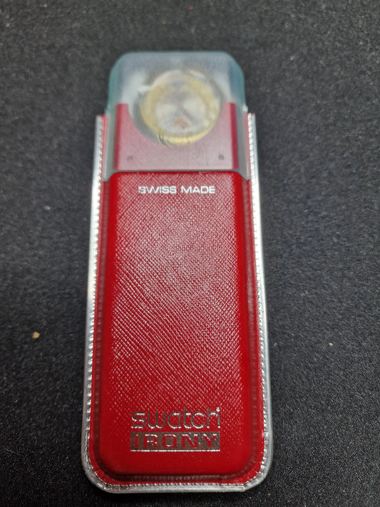 🌙 Swatch Irony Medium YGG400 "Handsome Prince" – Moon Date – 1993