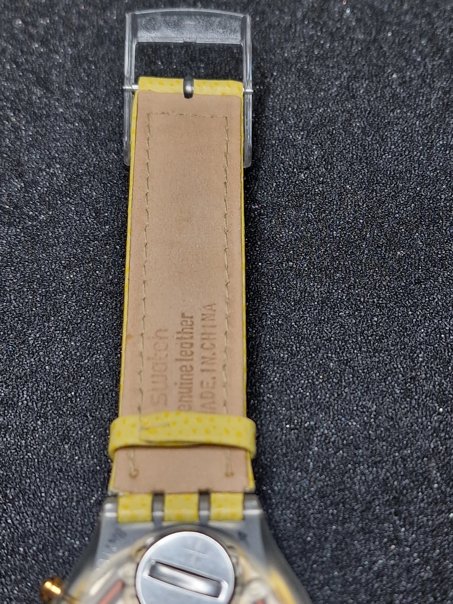 Swatch Chrono SCK106 "Lemon Breeze" (1994) – Vintage Collectible Watch