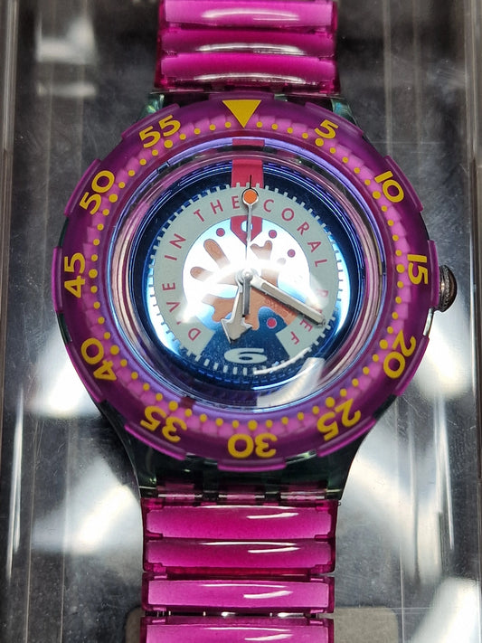 Swatch Scuba 200 Flex SDG102 "Cherry Drops" (1993) 🌊🍒